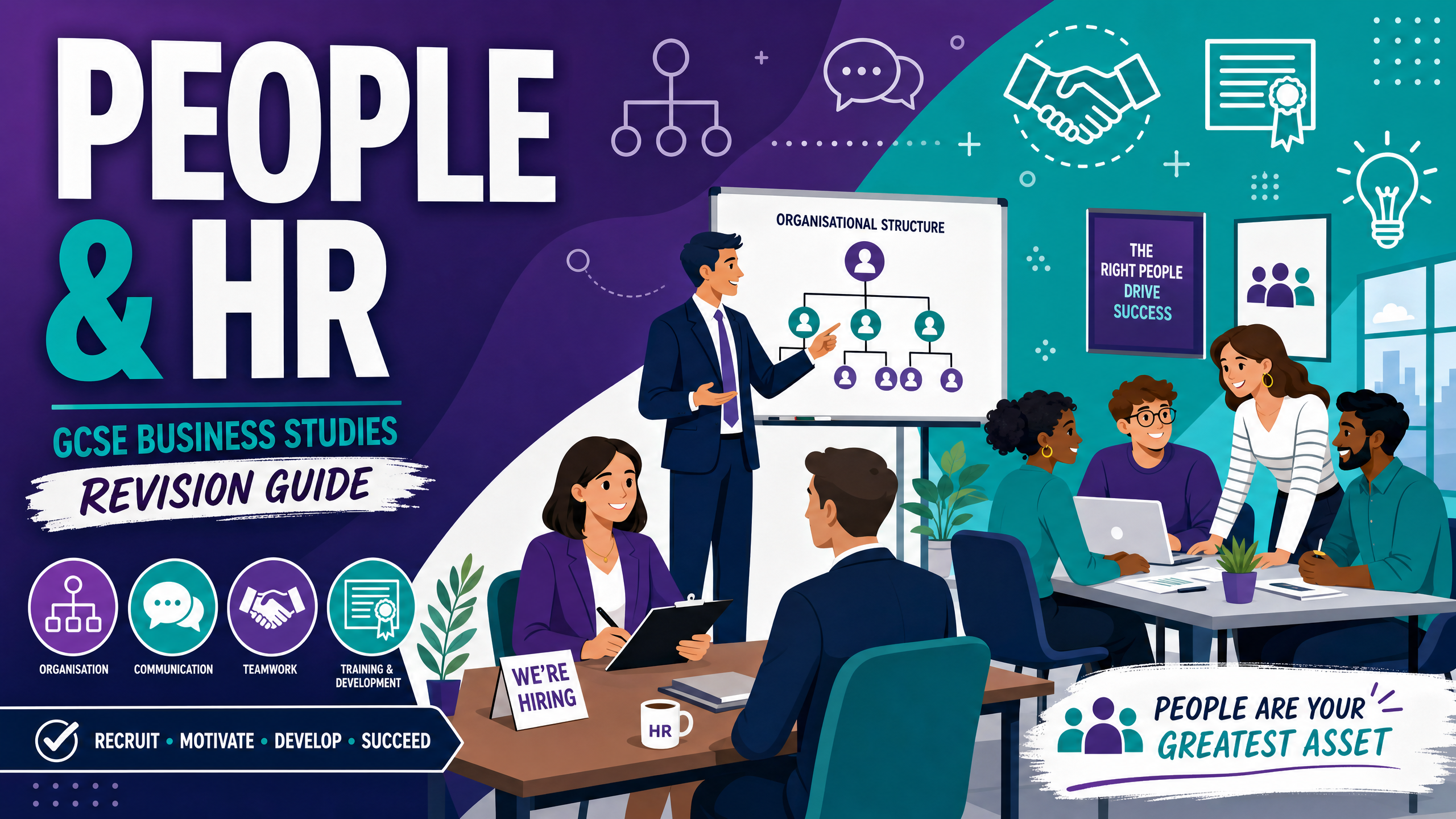 Header image for GCSE Business People & HR