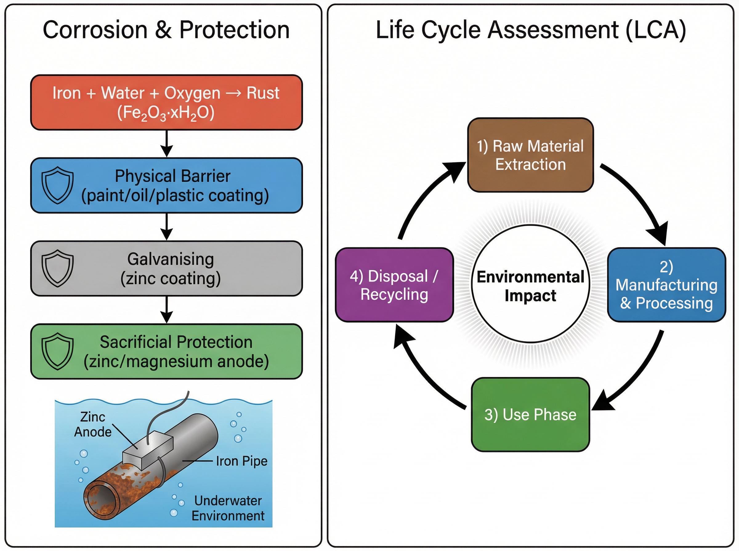 Corrosion Prevention and Life Cycle Assessment