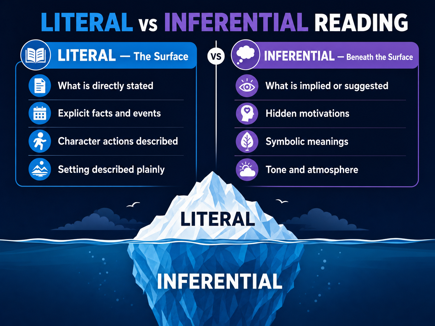 The Iceberg of Comprehension