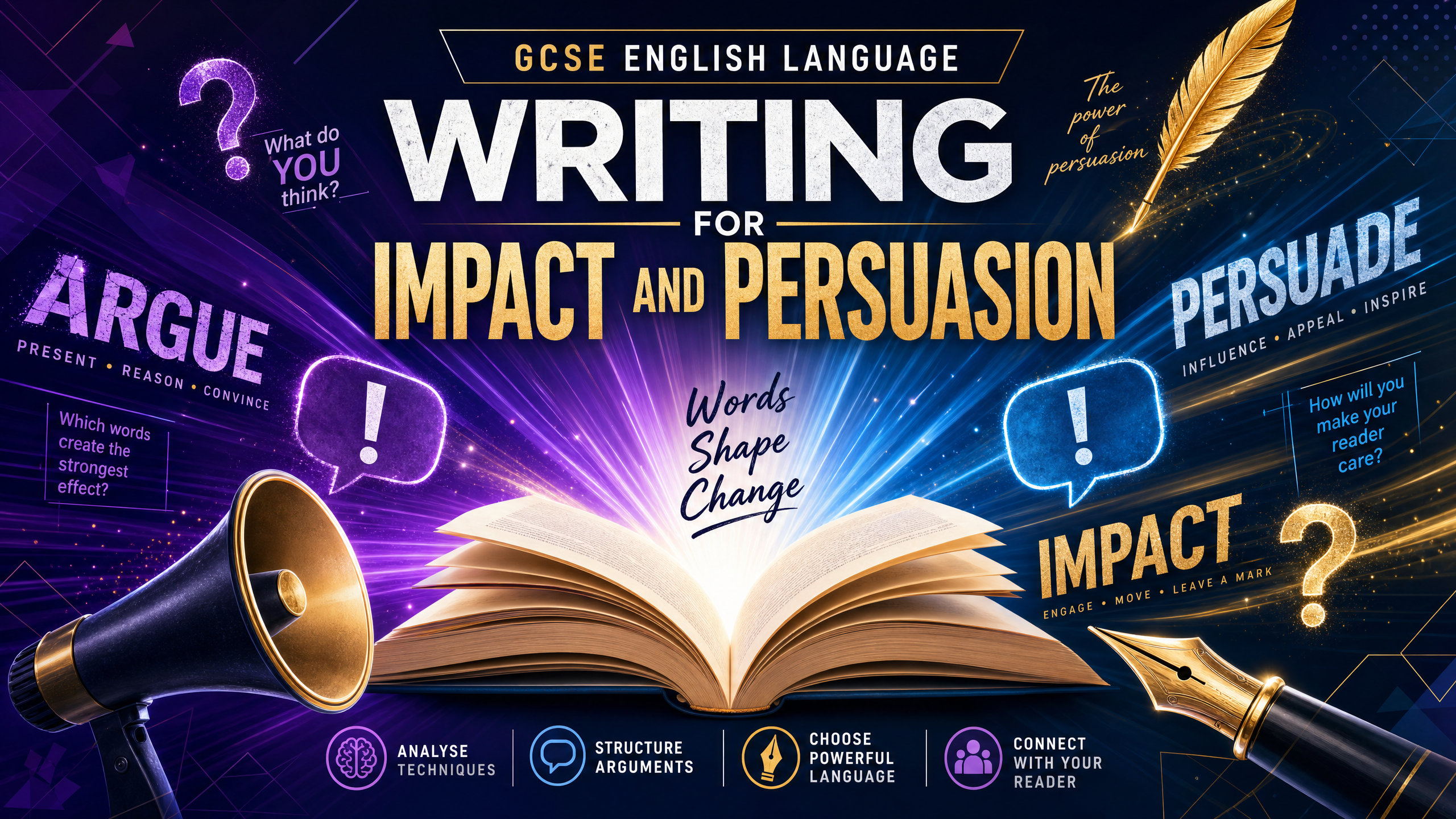 GCSE English Language: Writing for Impact and Persuasion