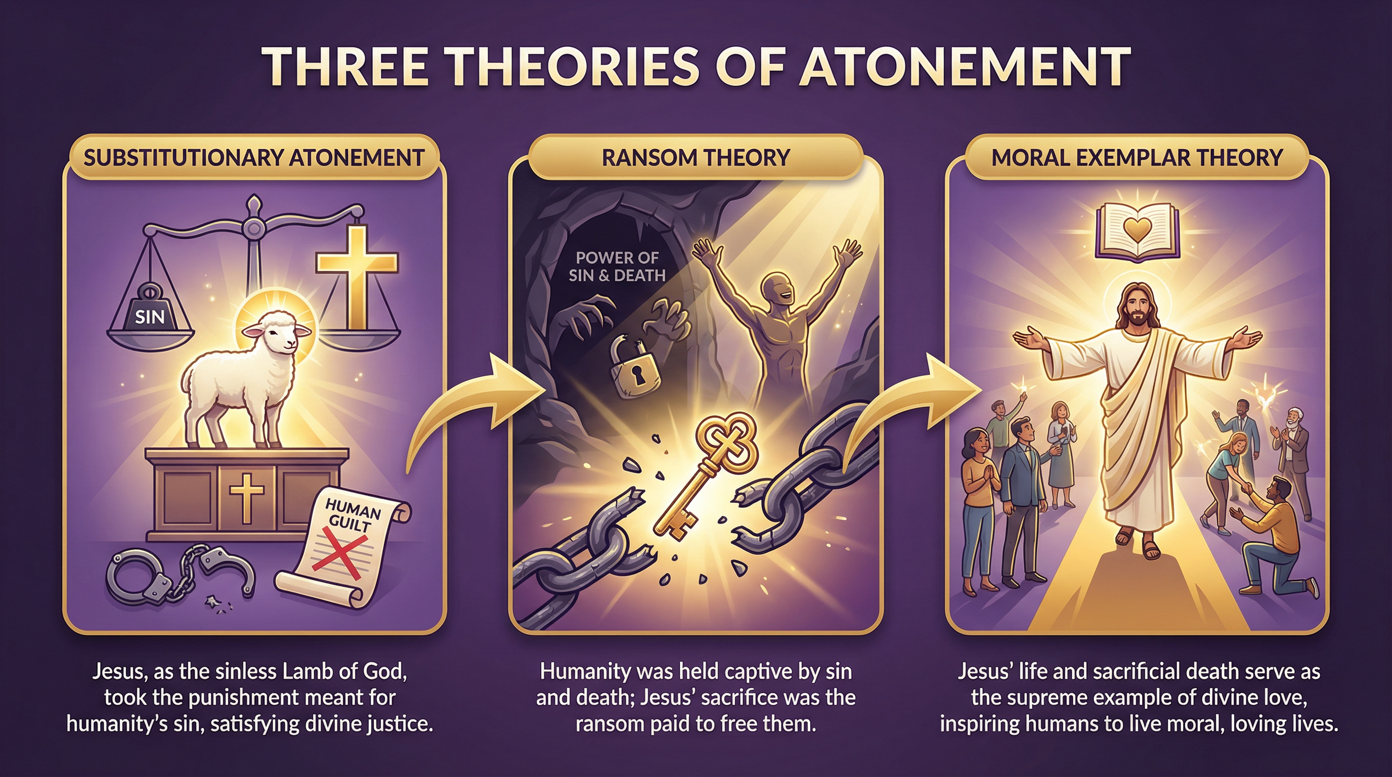 The Three Theories of Atonement