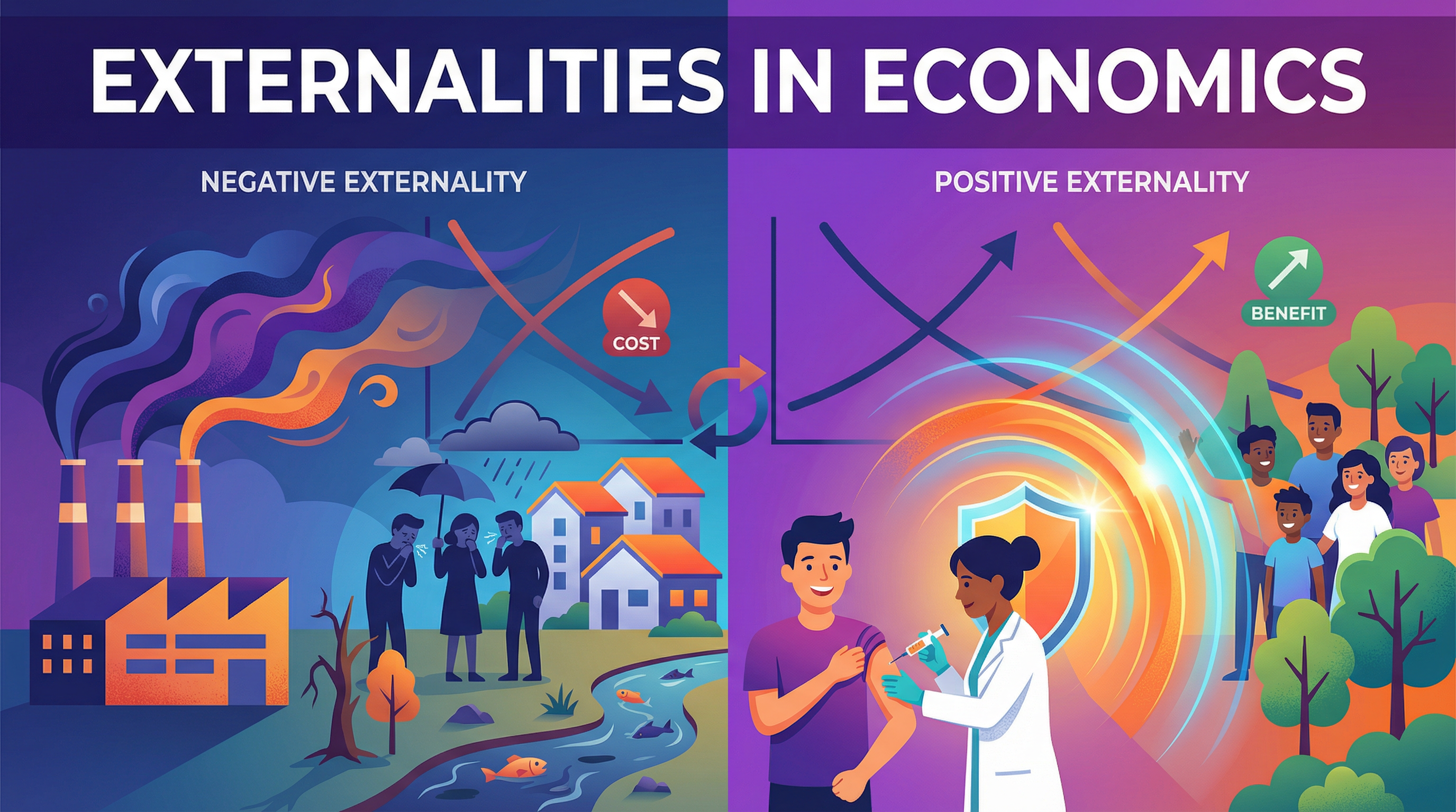 Externalities in Economics: Negative and Positive Effects on Third Parties