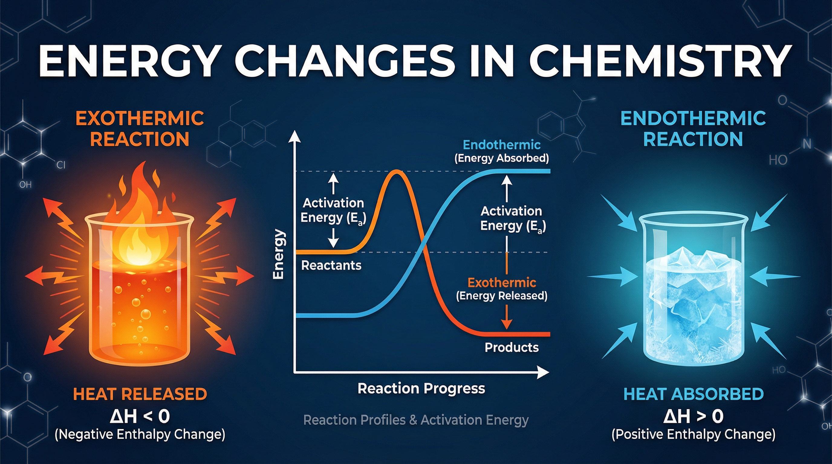 Energy Changes in Chemistry: Exothermic vs Endothermic