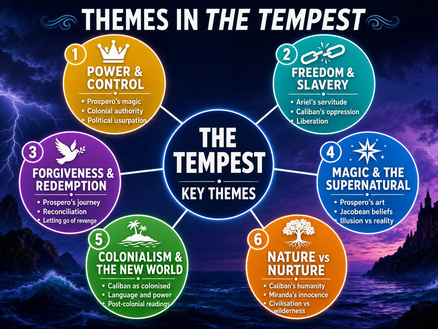 Key Themes in The Tempest