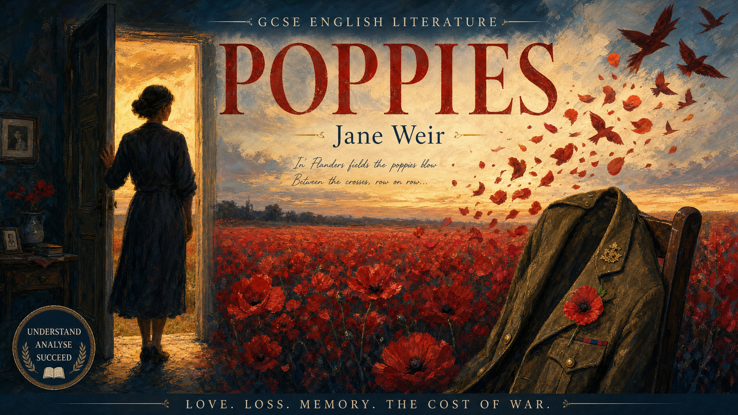 Header image for Poppies by Jane Weir