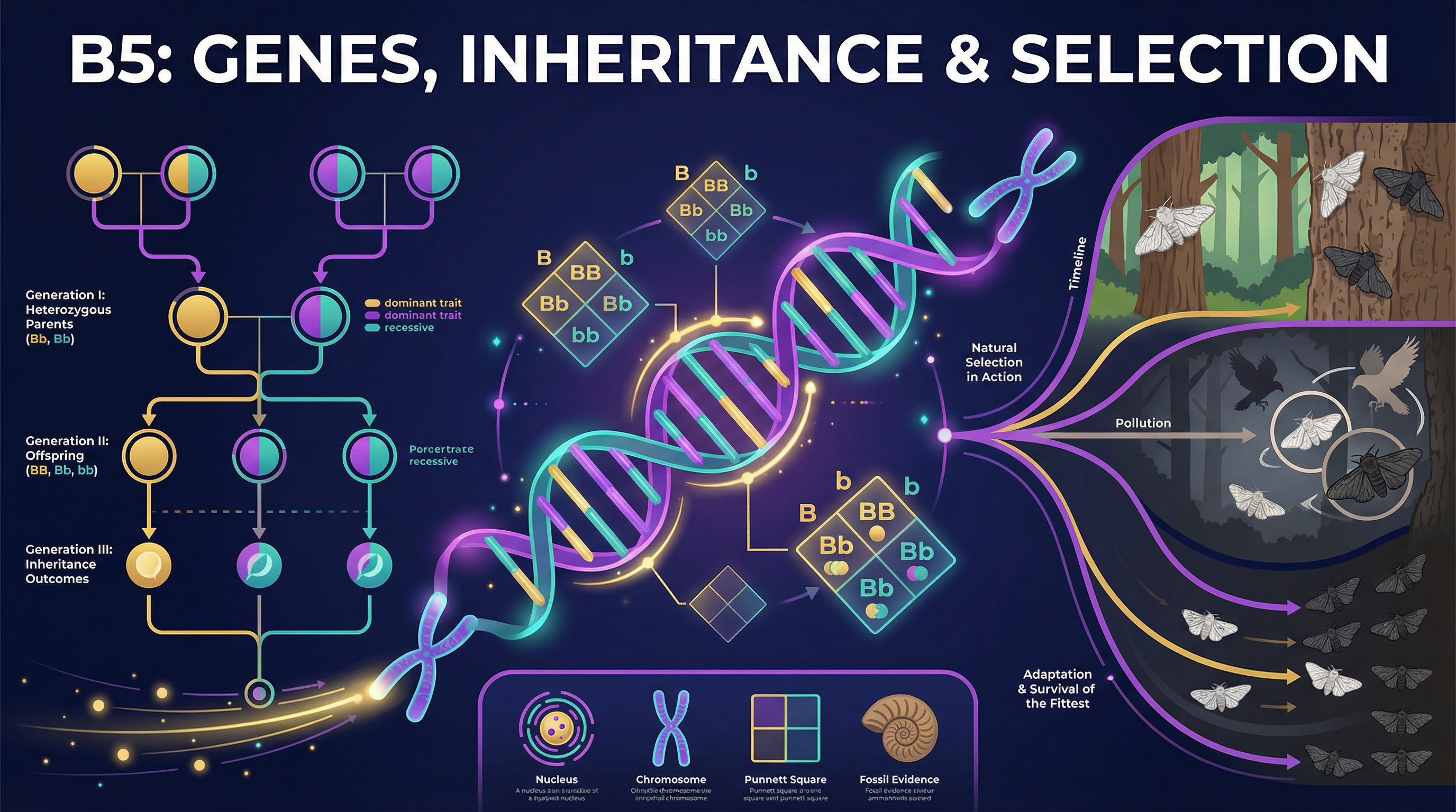 Header image for Genes, Inheritance & Selection