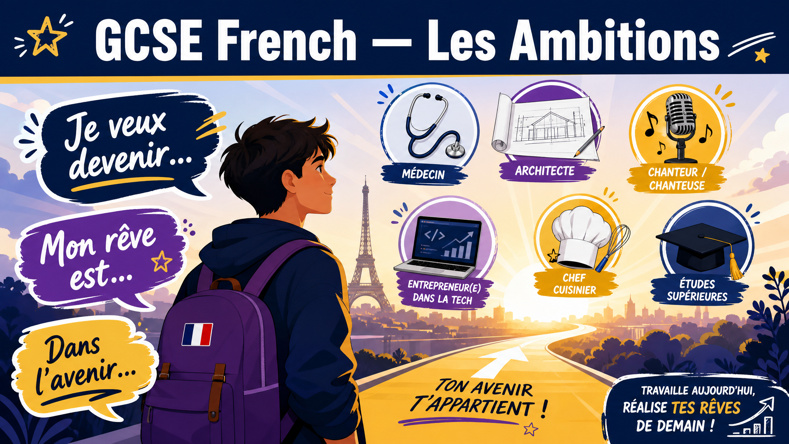 GCSE French — Les Ambitions
