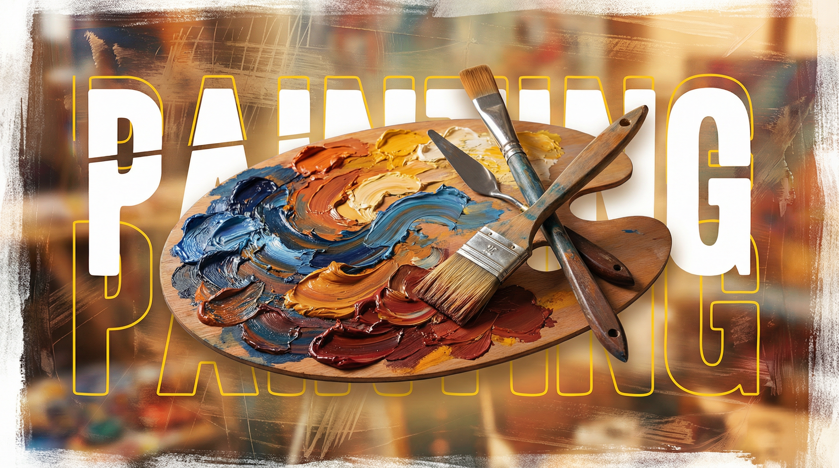 Header image for the Painting study guide.