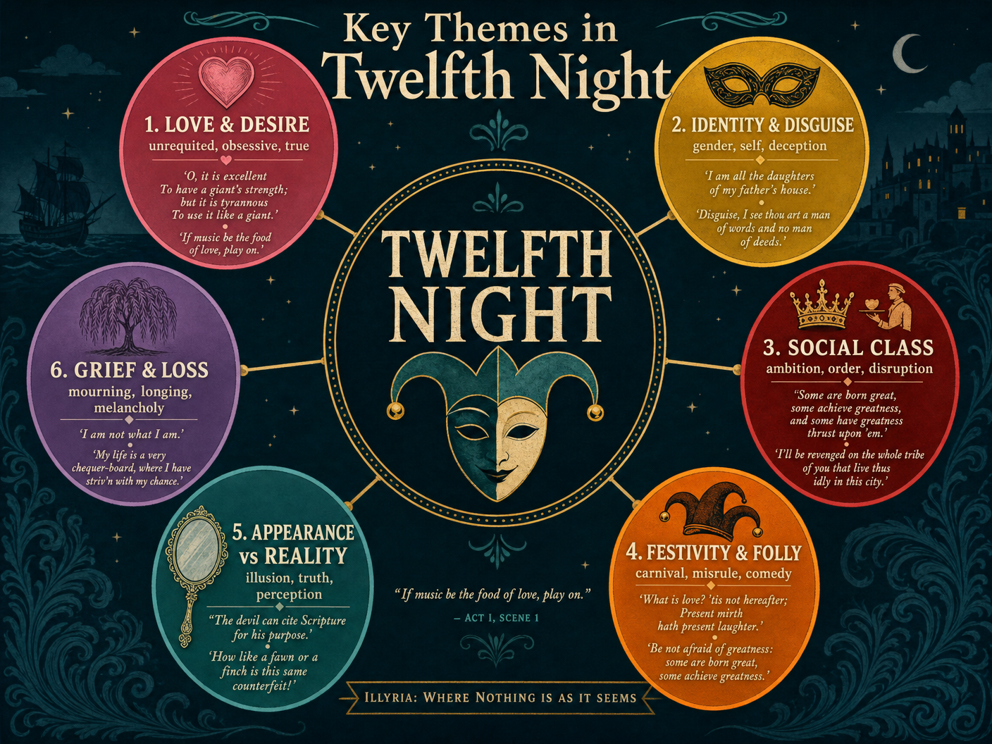 Key Themes in Twelfth Night