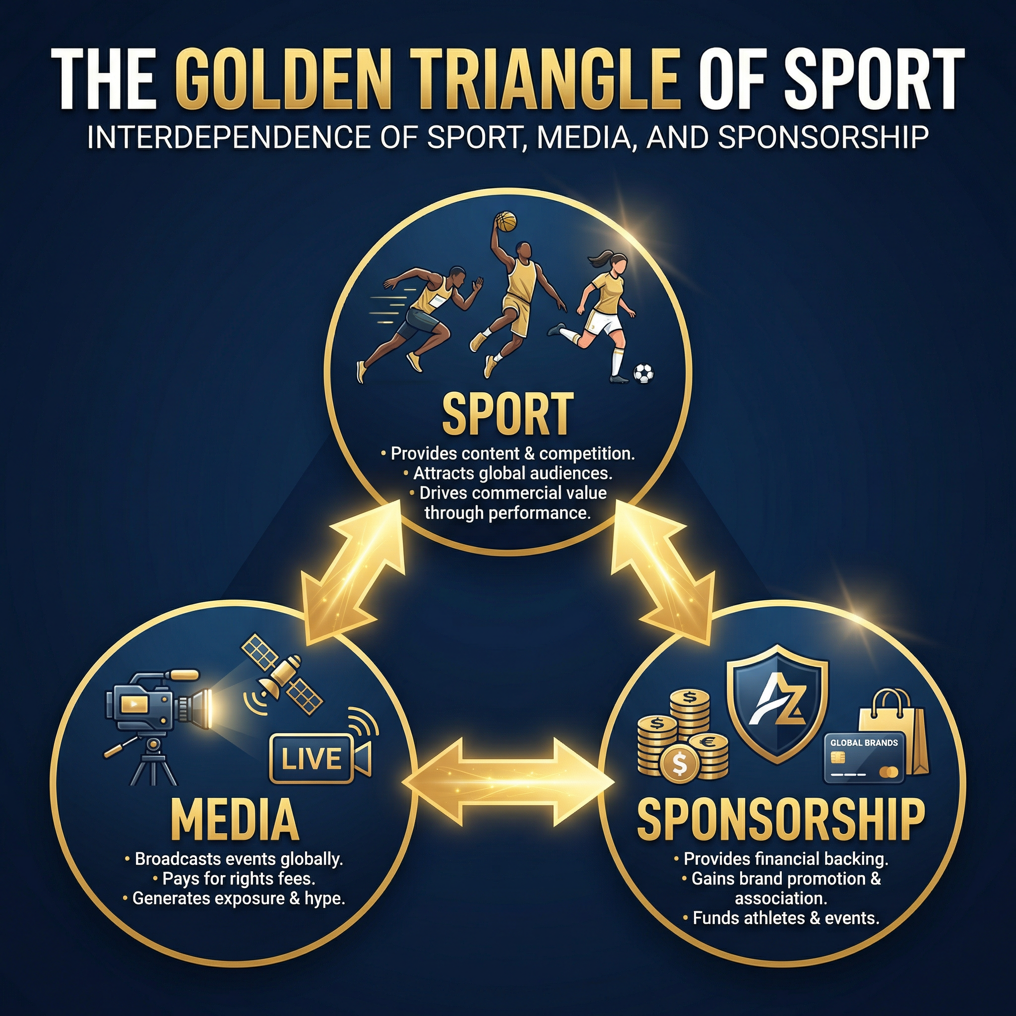 The Golden Triangle of Sport.