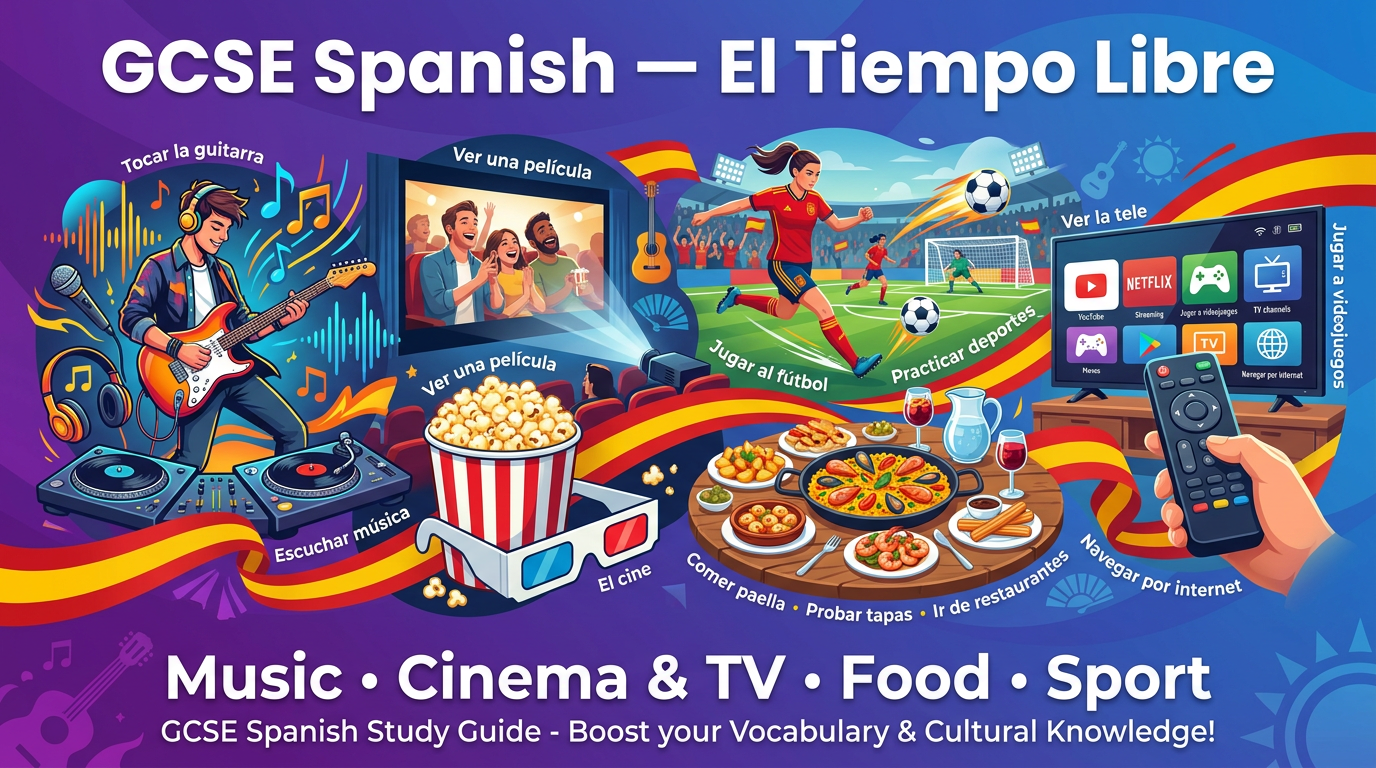 Header image for Topic 3: El Tiempo Libre