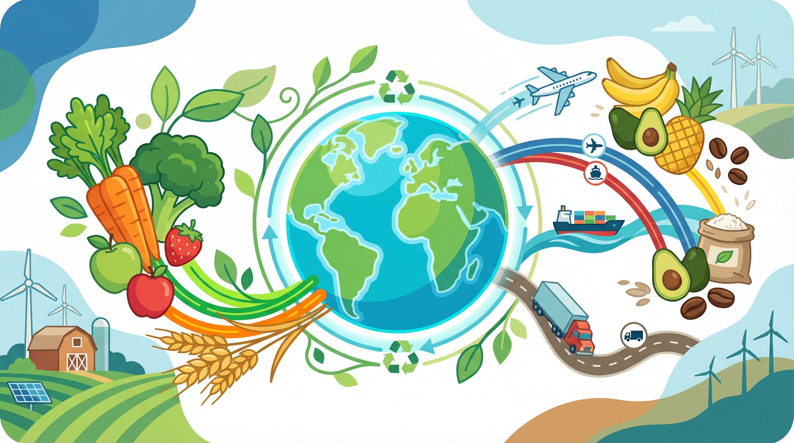 Header image for Food Miles & Sustainability