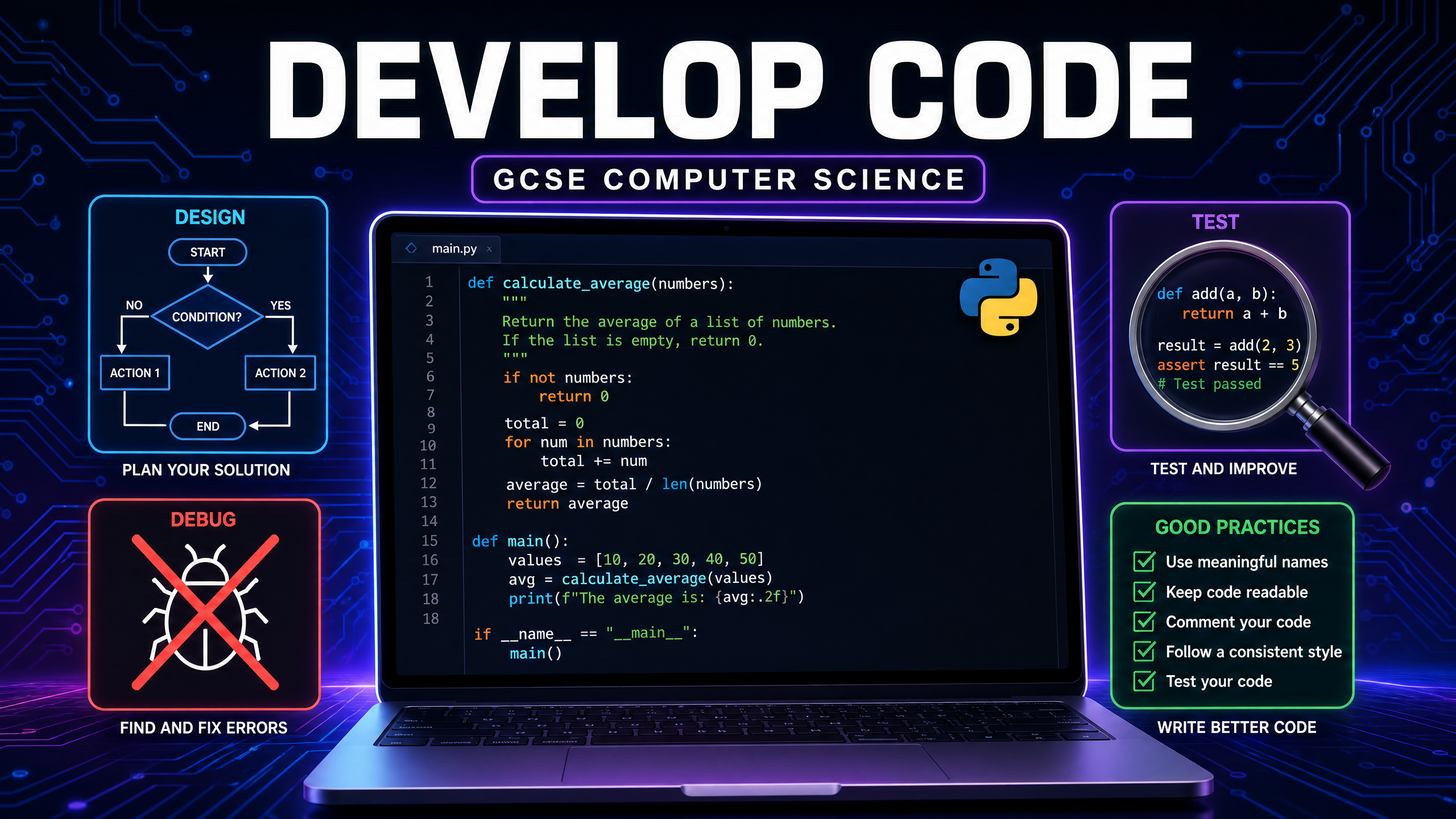 Develop Code - Core Python Skills