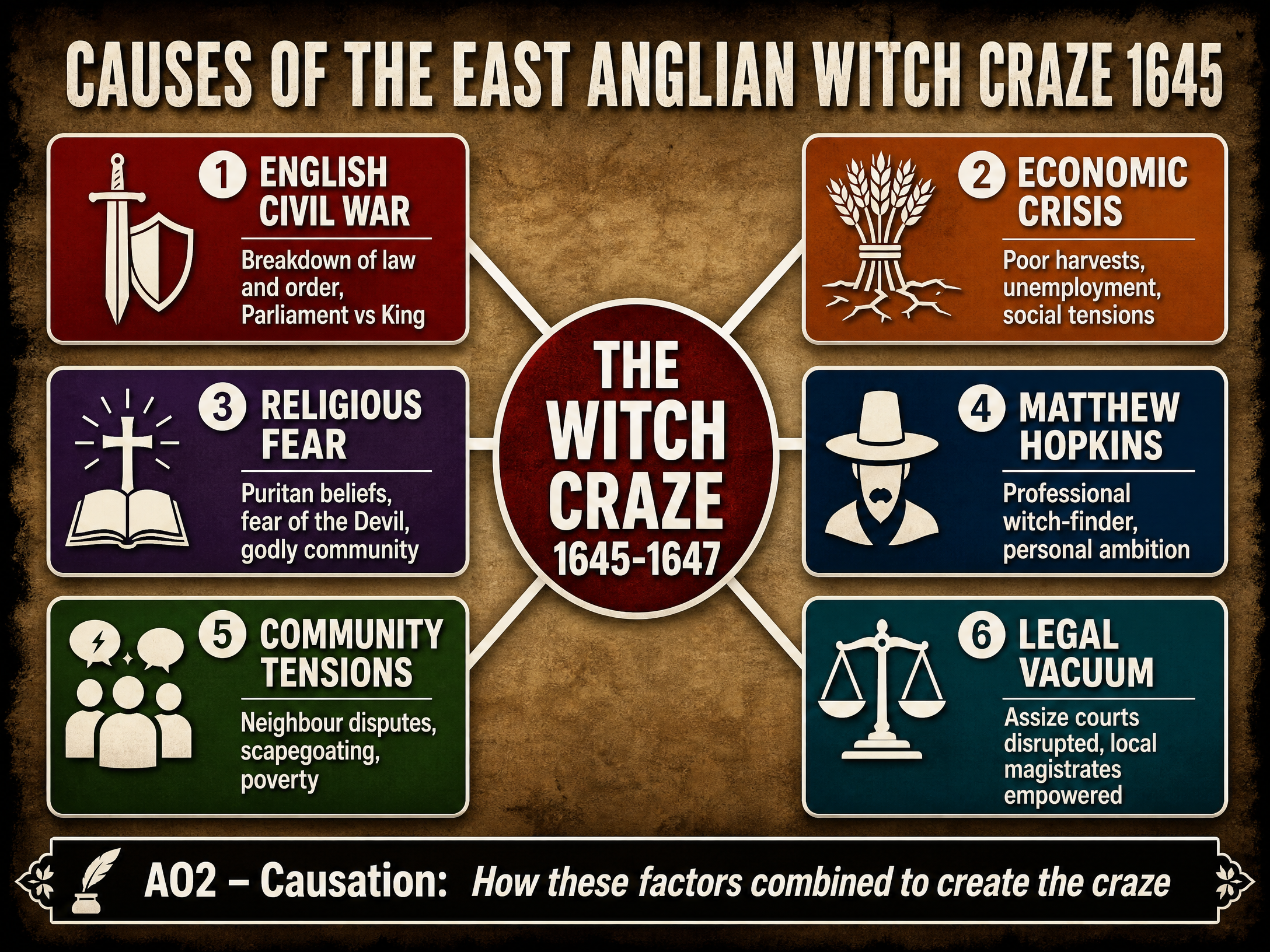 Causes of the East Anglian Witch Craze