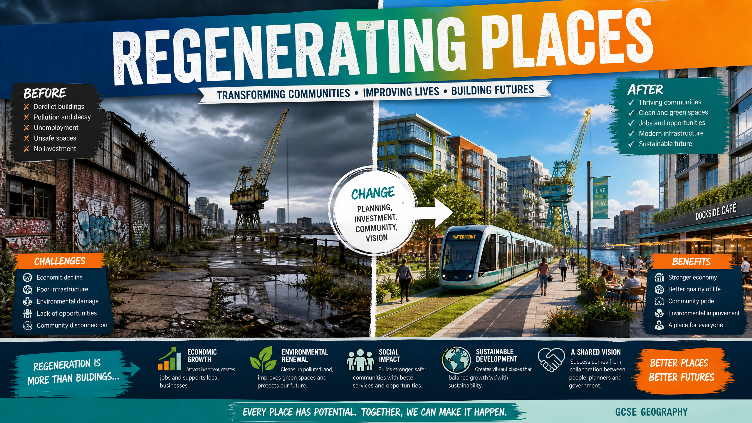 The transformative impact of regeneration.
