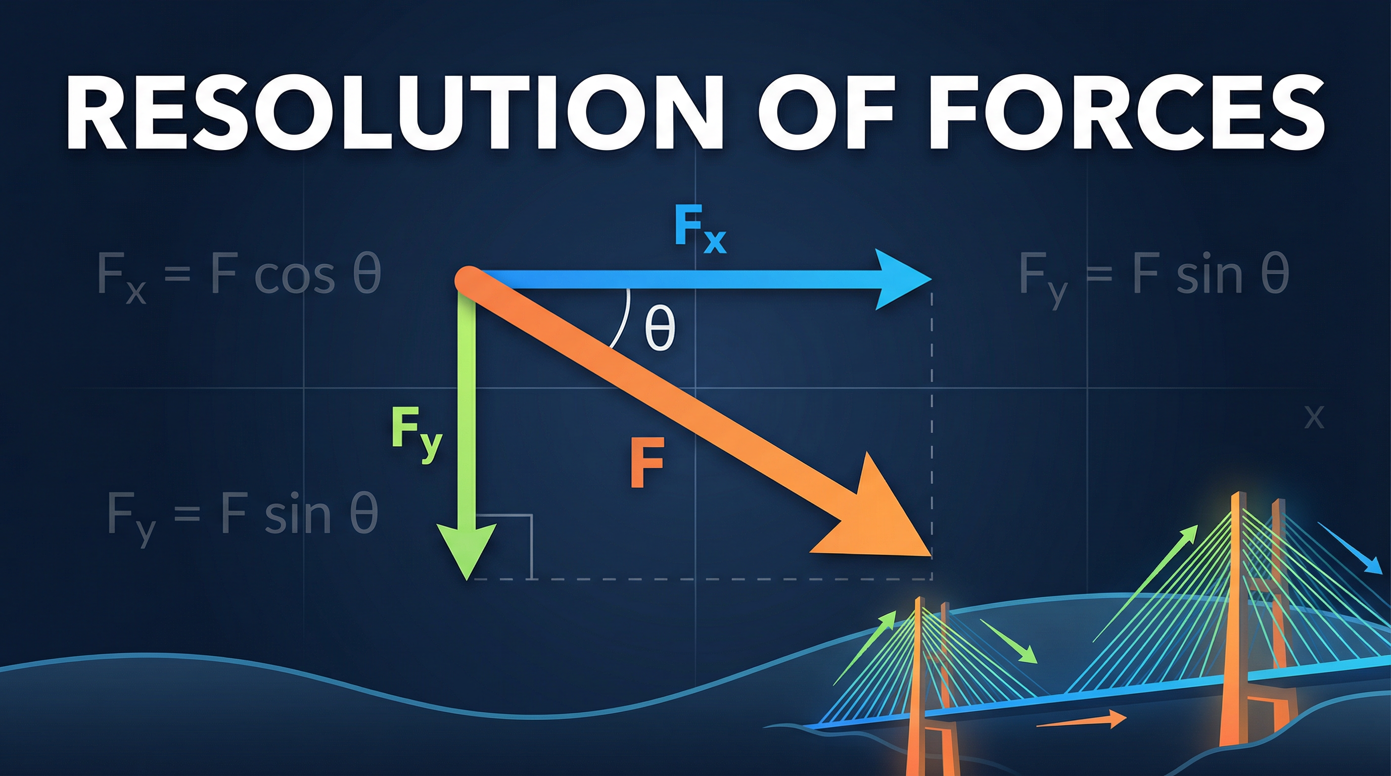 Header image for Resolution of Forces.