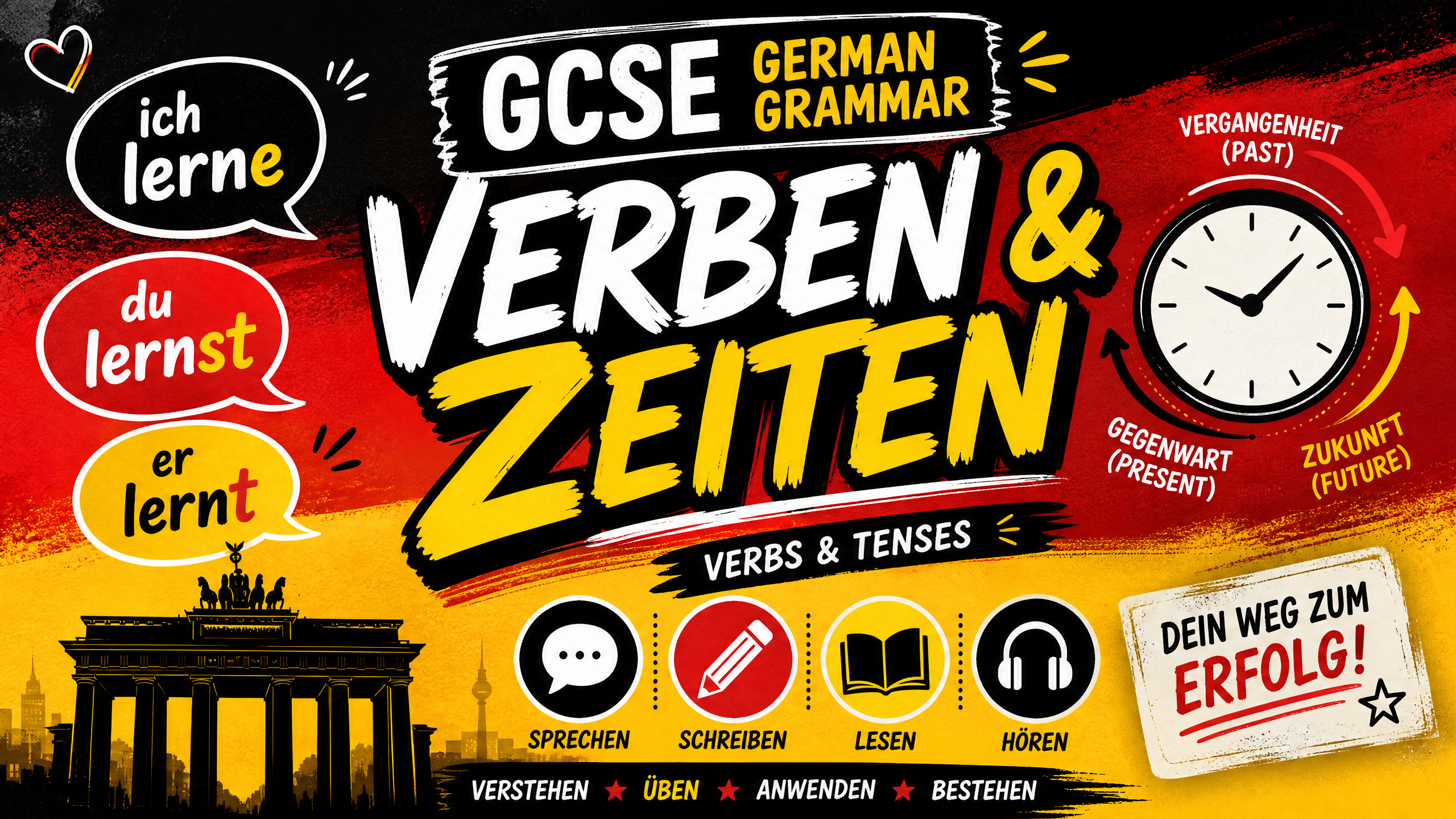 GCSE German Grammar: Verbs and Tenses