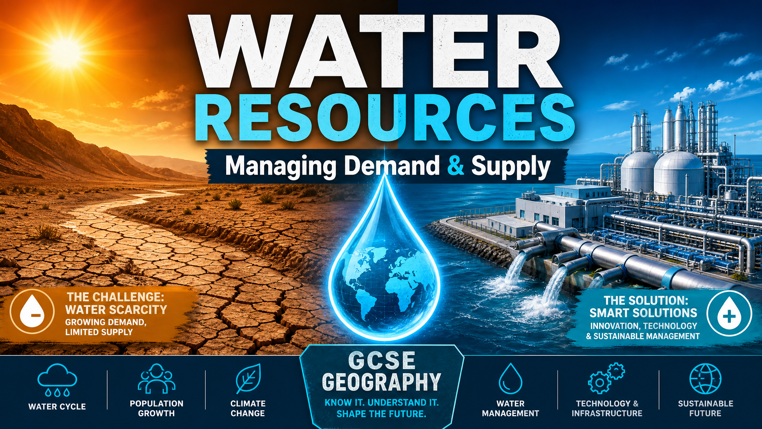 Water Resources: Managing Demand & Supply