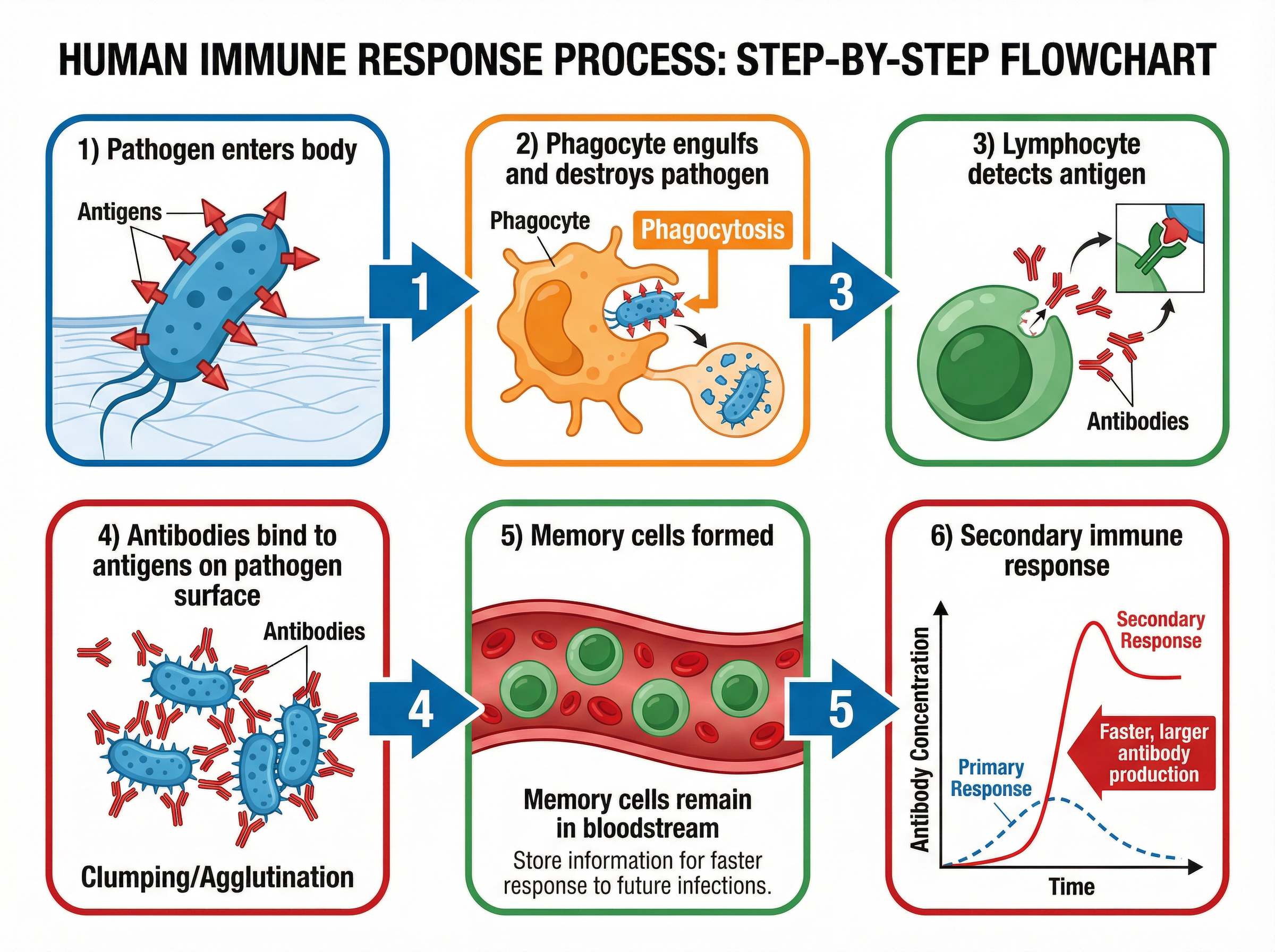 The Human Immune Response
