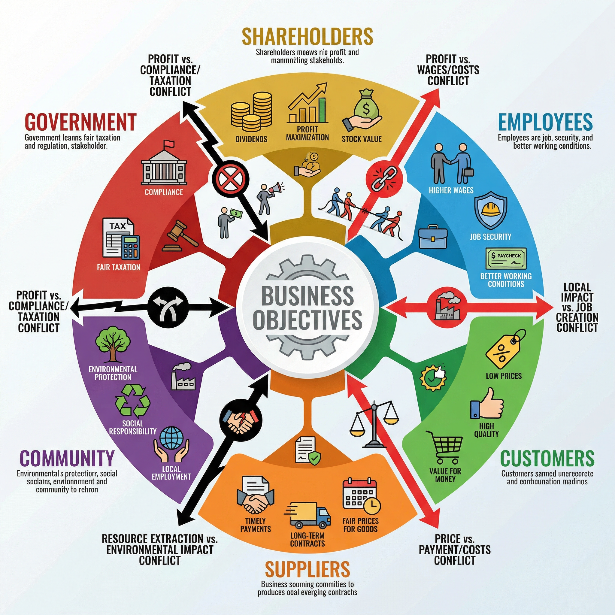Stakeholder Objective Conflicts