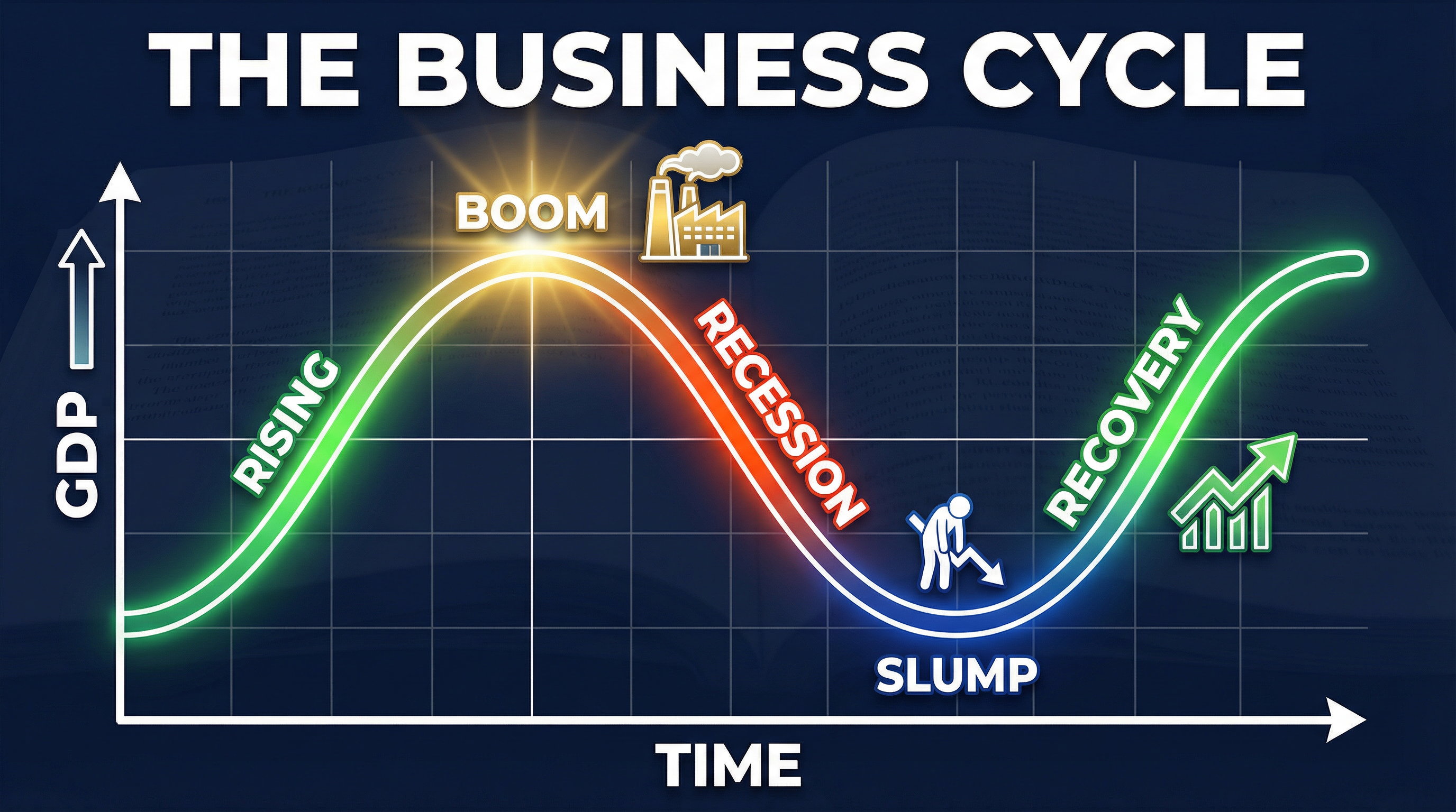 The Four Phases of the Economic Cycle.