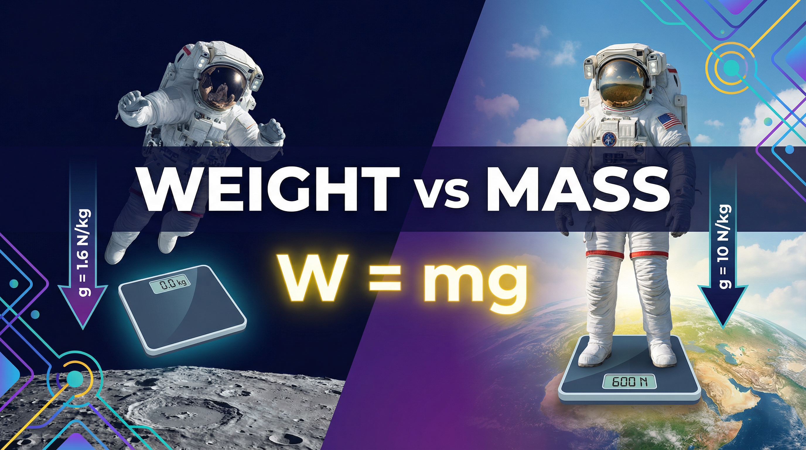 Weight vs Mass — GCSE Physics Topic 2.3 (Edexcel)