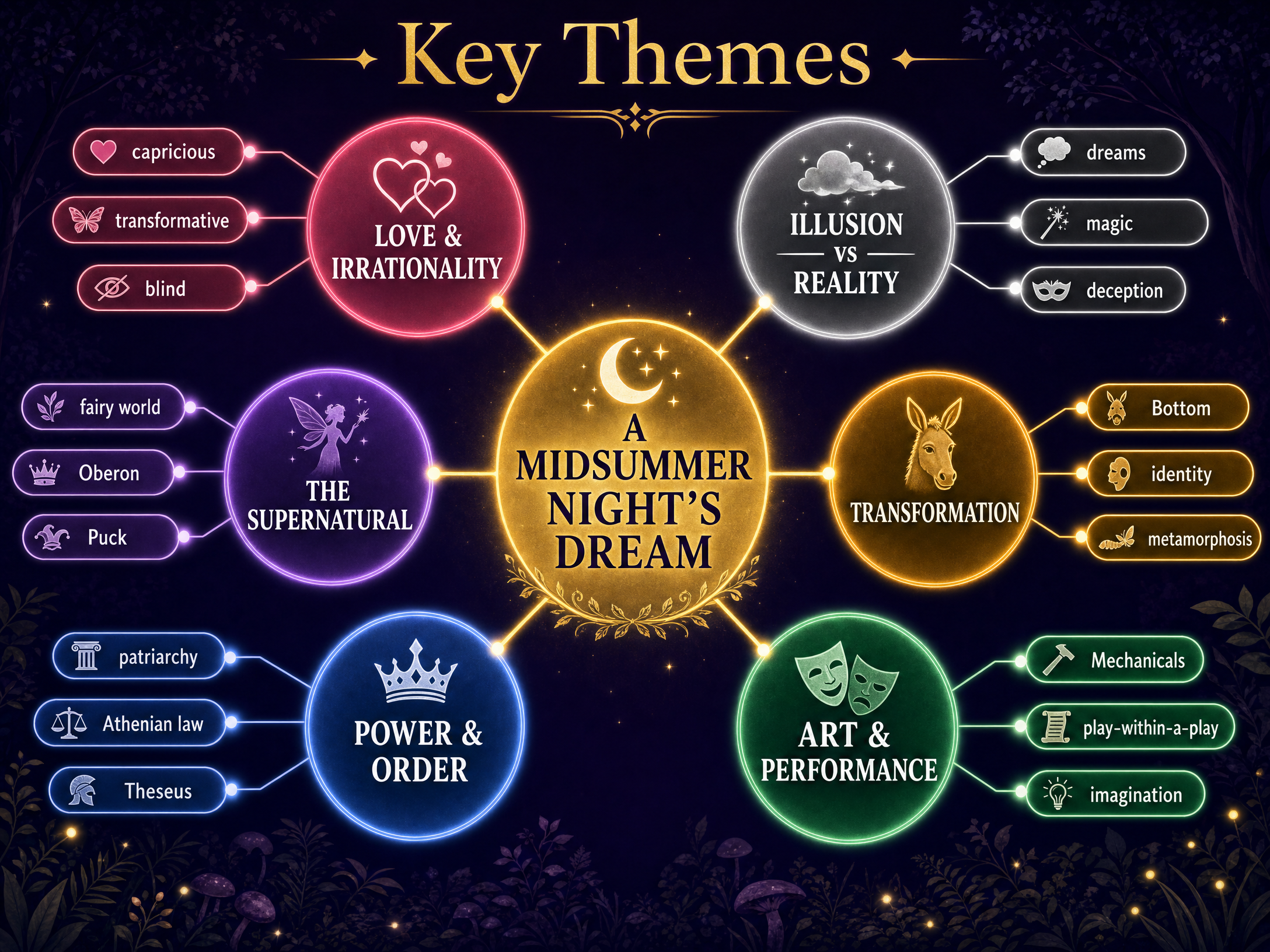 Key Themes in A Midsummer Night's Dream