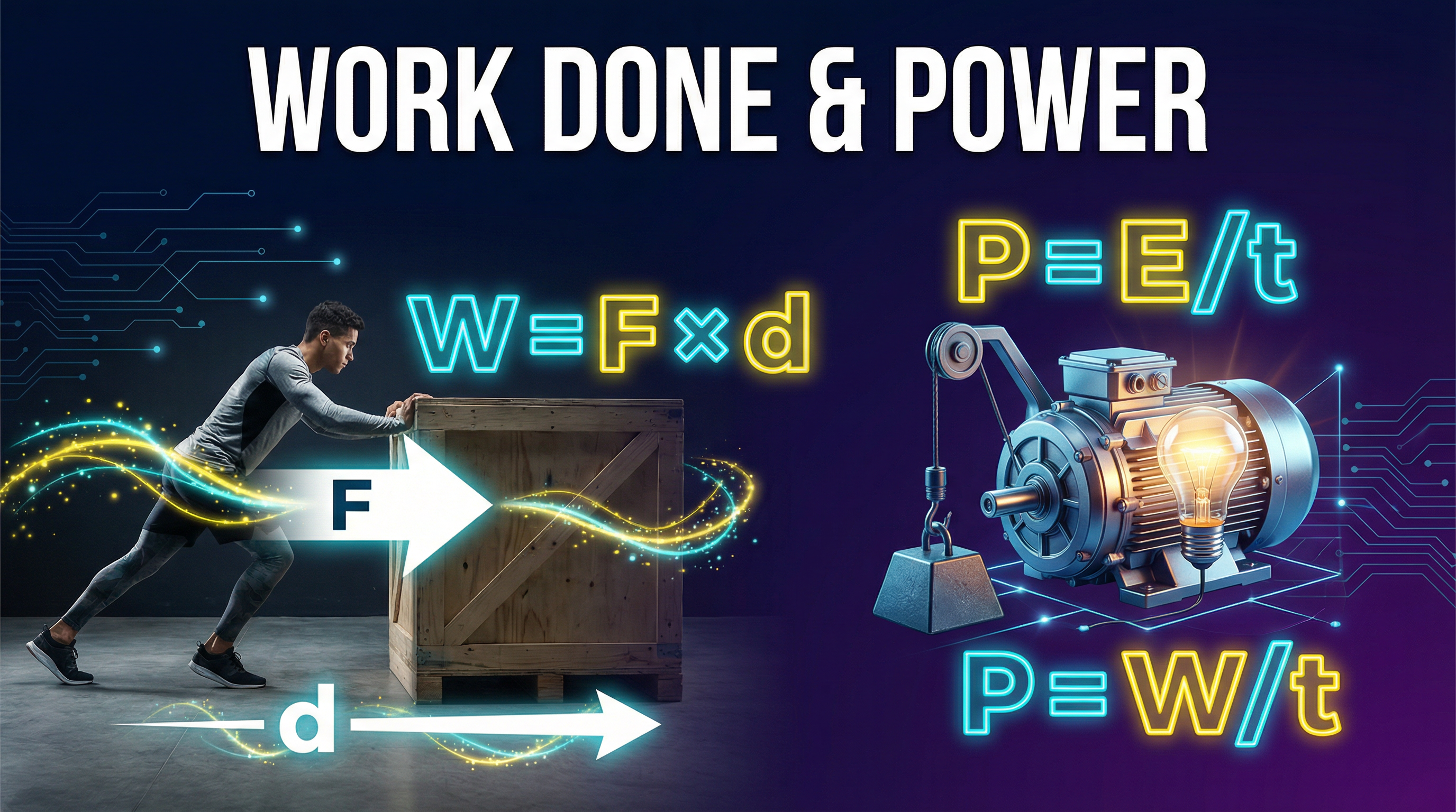 Header image for Work Done and Power