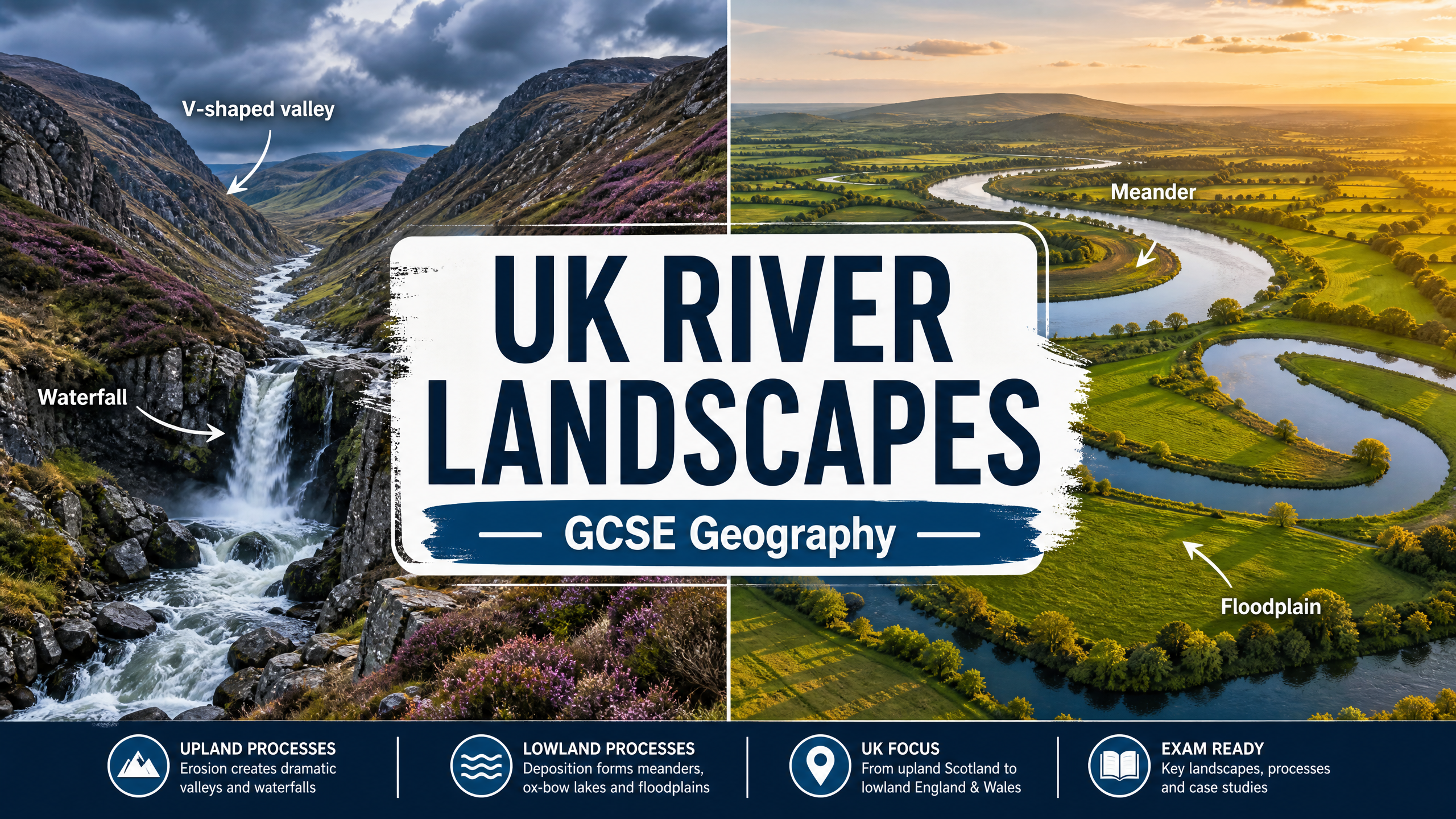 UK River Landscapes: Upland vs Lowland