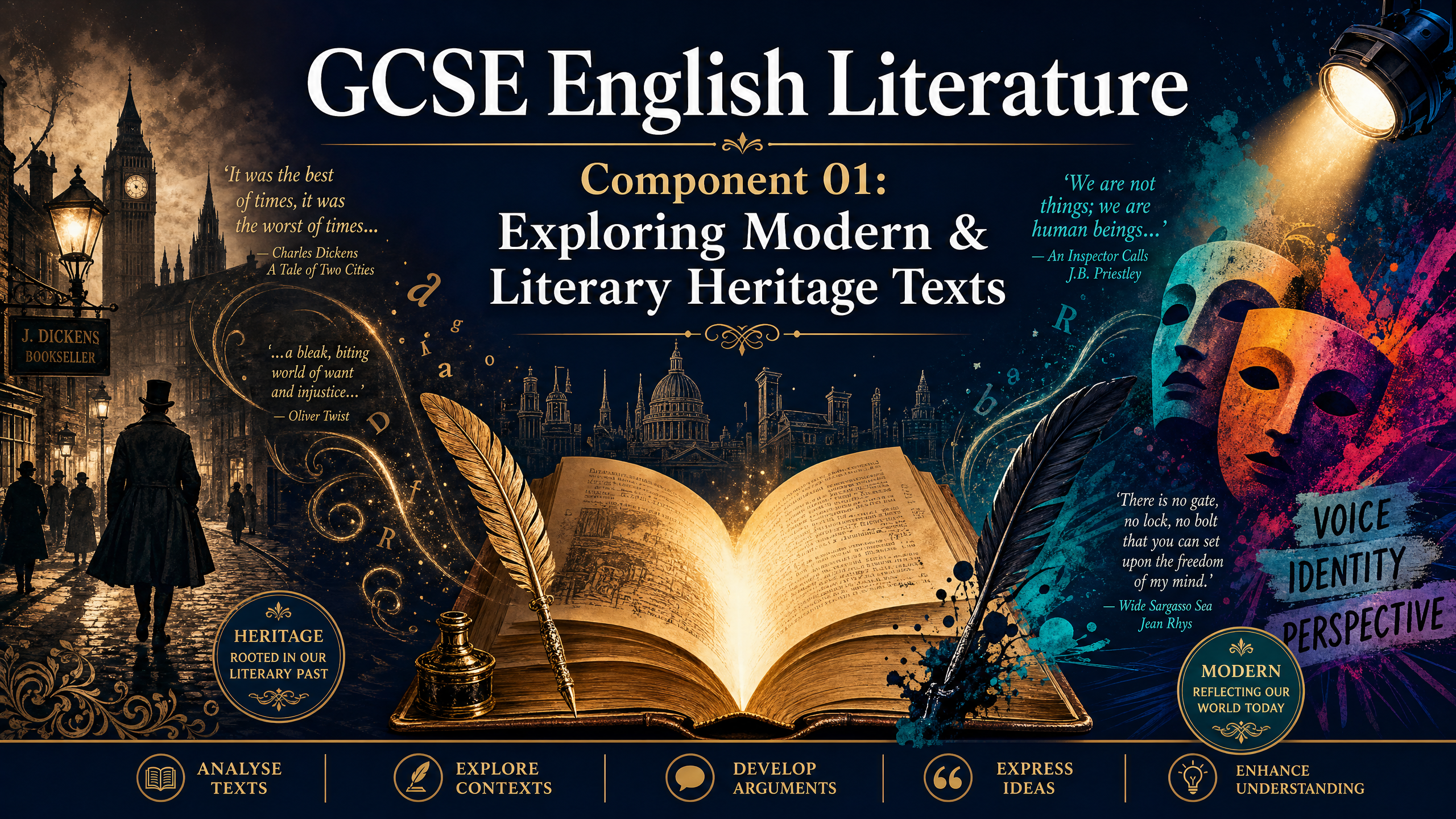 Component 01: Exploring Modern & Literary Heritage Texts