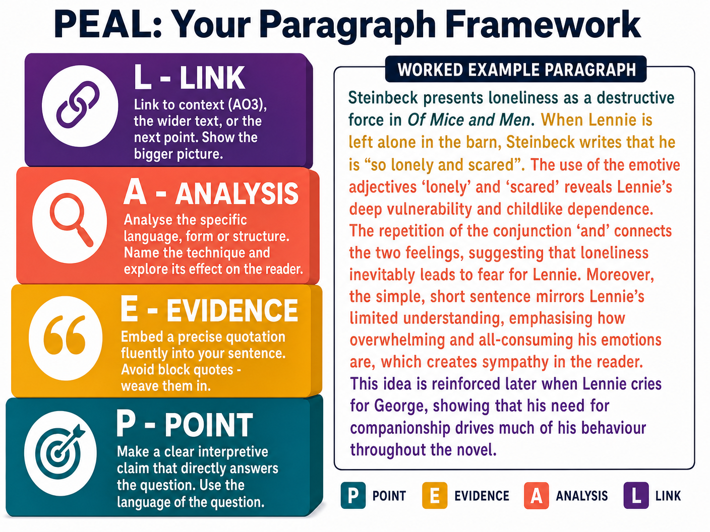 PEAL Paragraph Framework