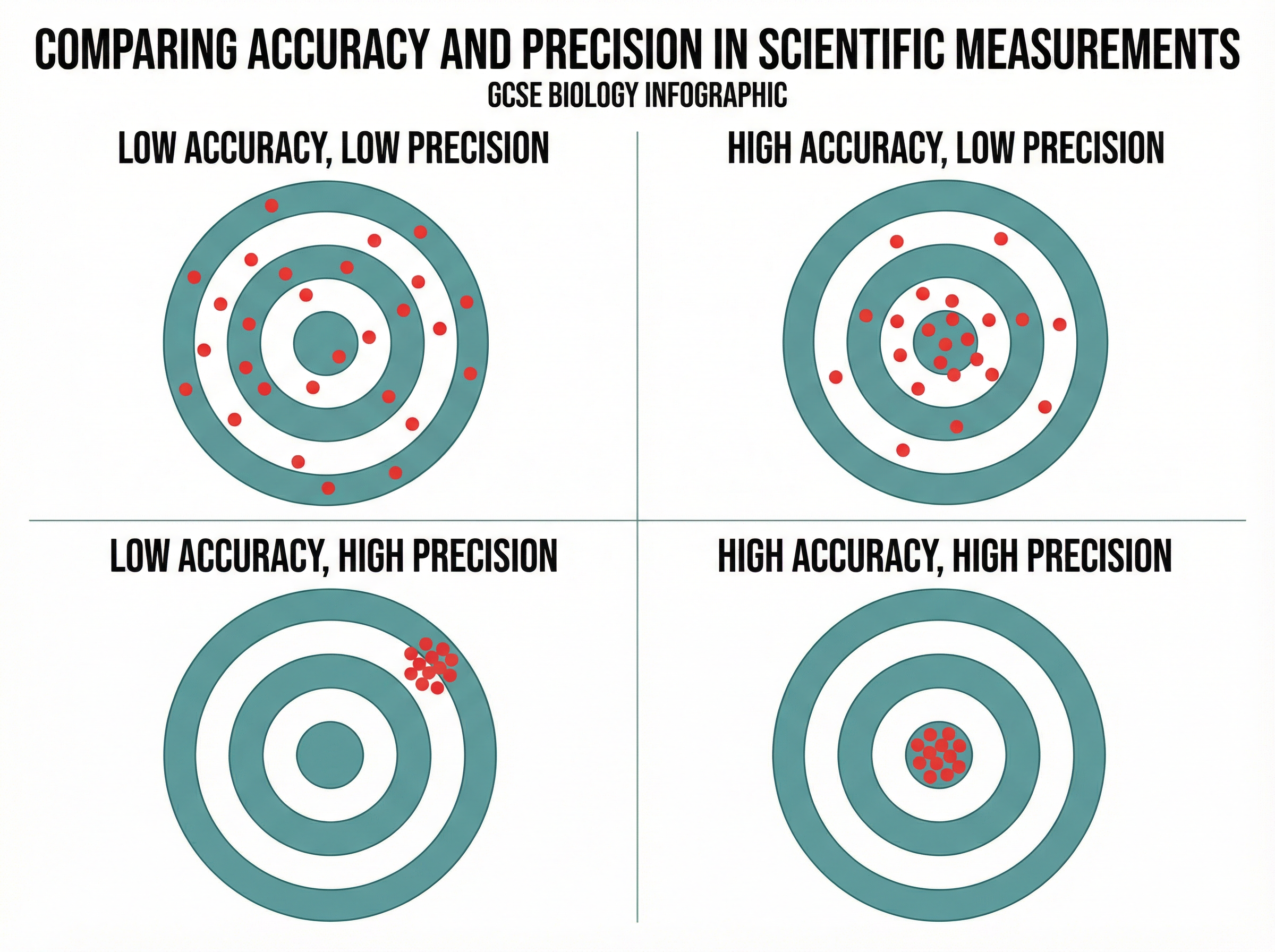Comparing Accuracy and Precision