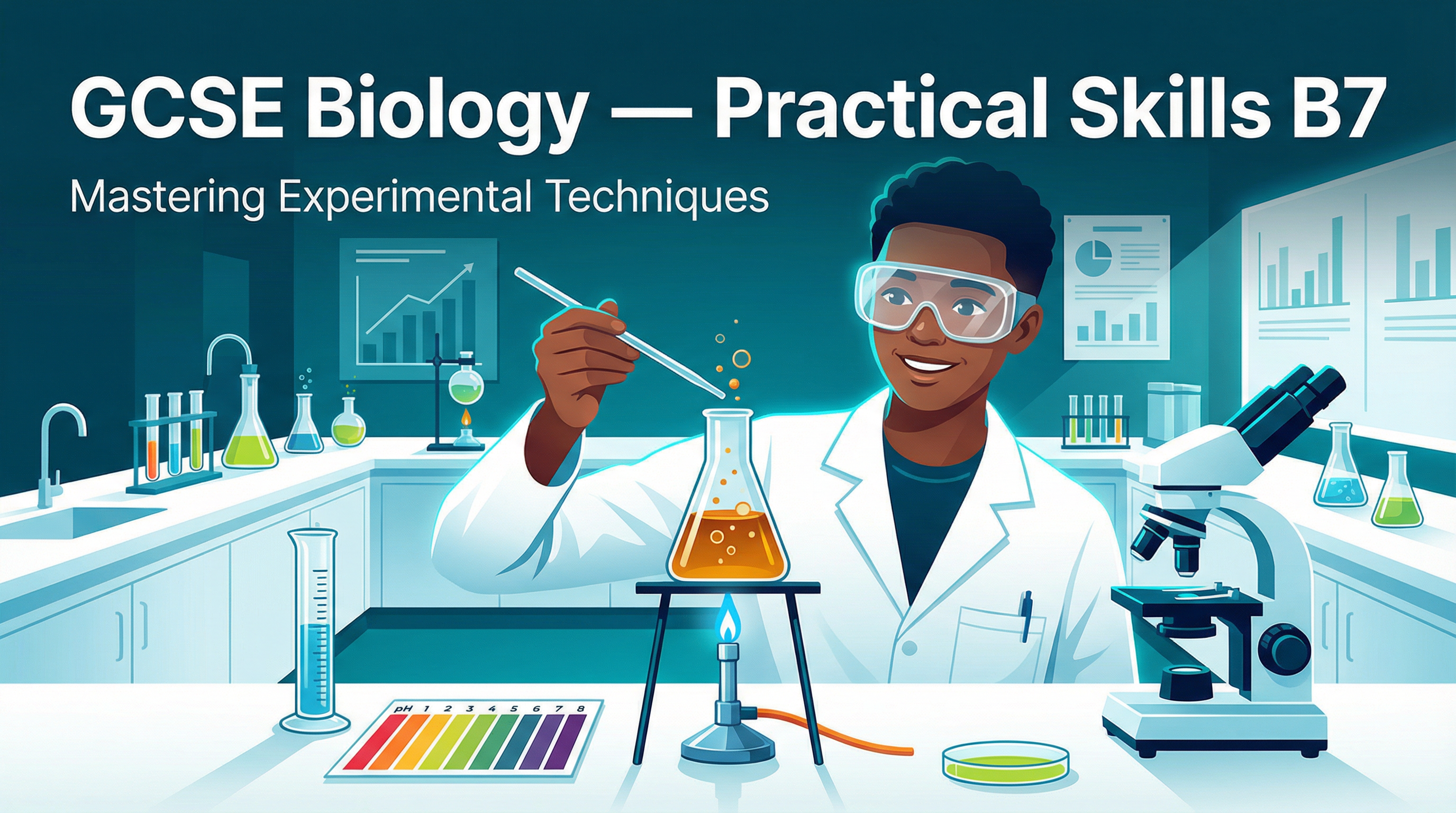 Header image for GCSE Biology Practical Skills