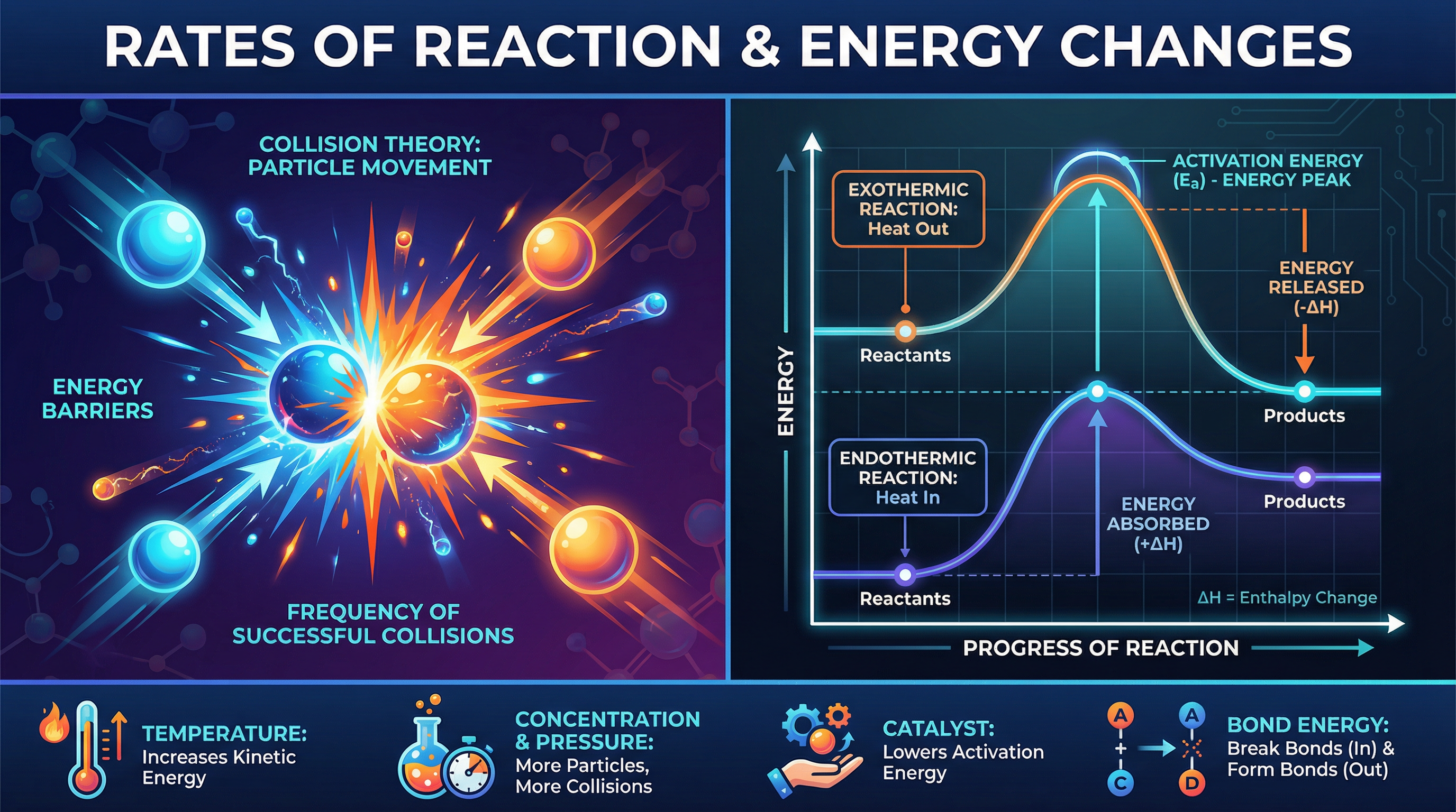 Header image for Rates of Reaction and Energy Changes