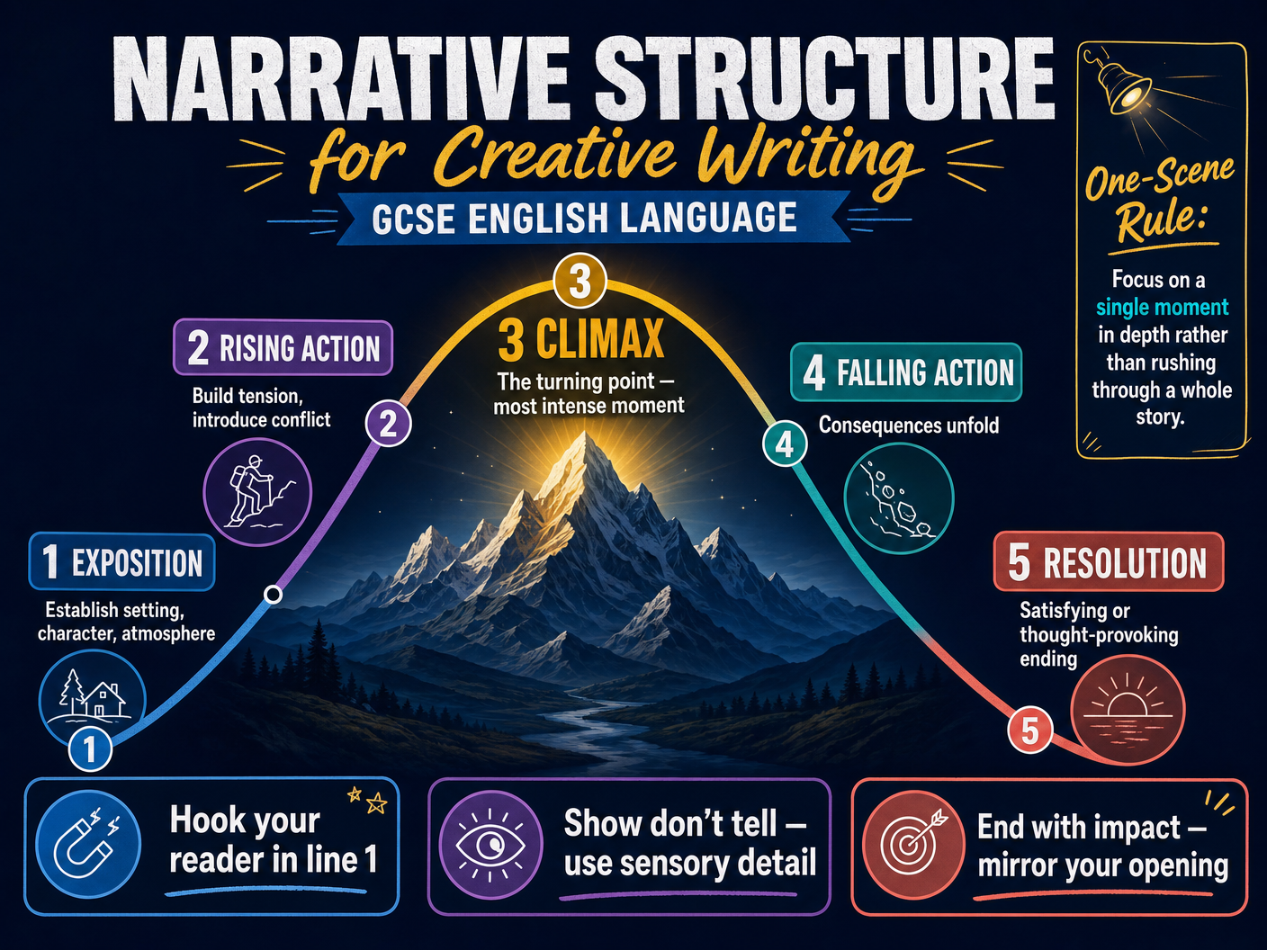 Narrative Structure for Creative Writing