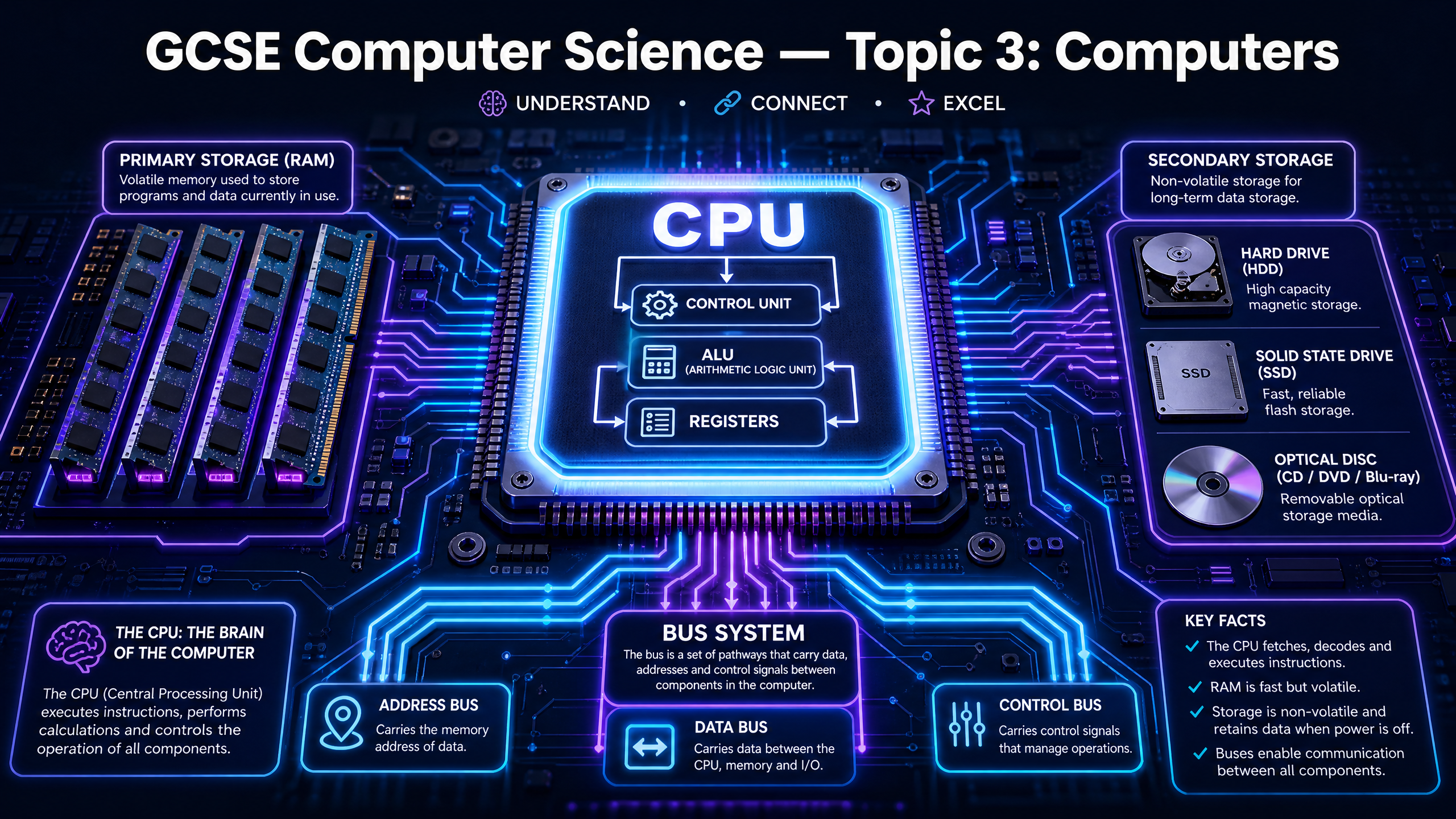 Header image for Topic 3: Computers