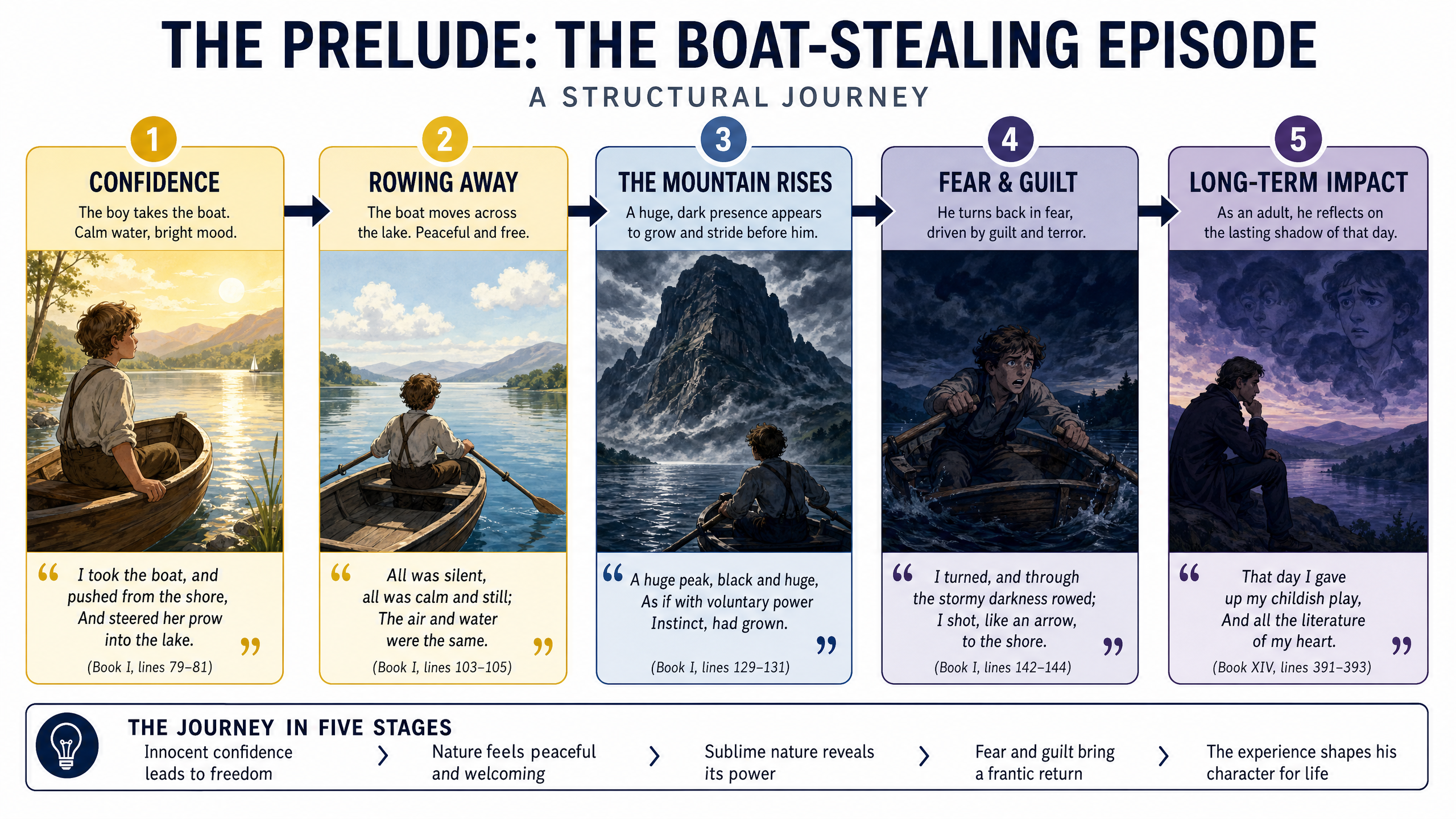 Structural Journey of the Poem
