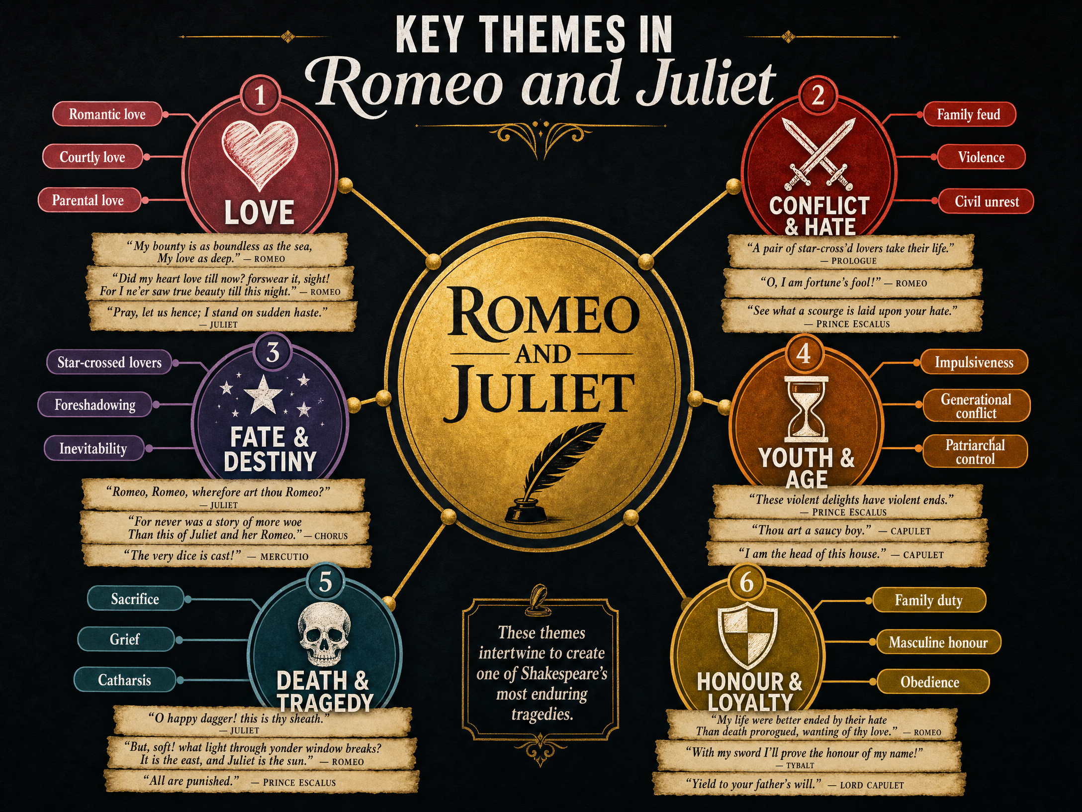 Key Themes in Romeo and Juliet