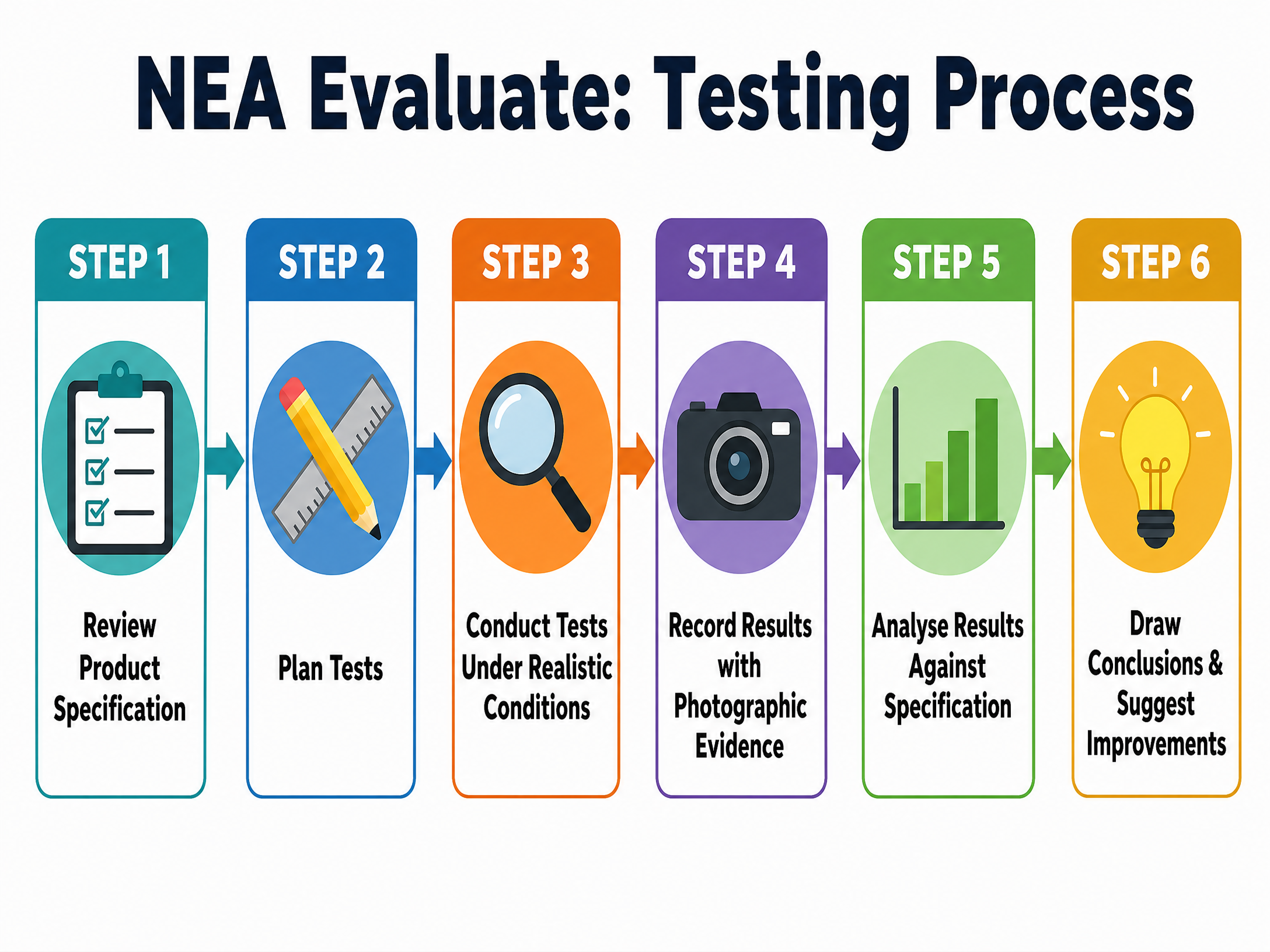 The NEA Testing and Evaluation Process