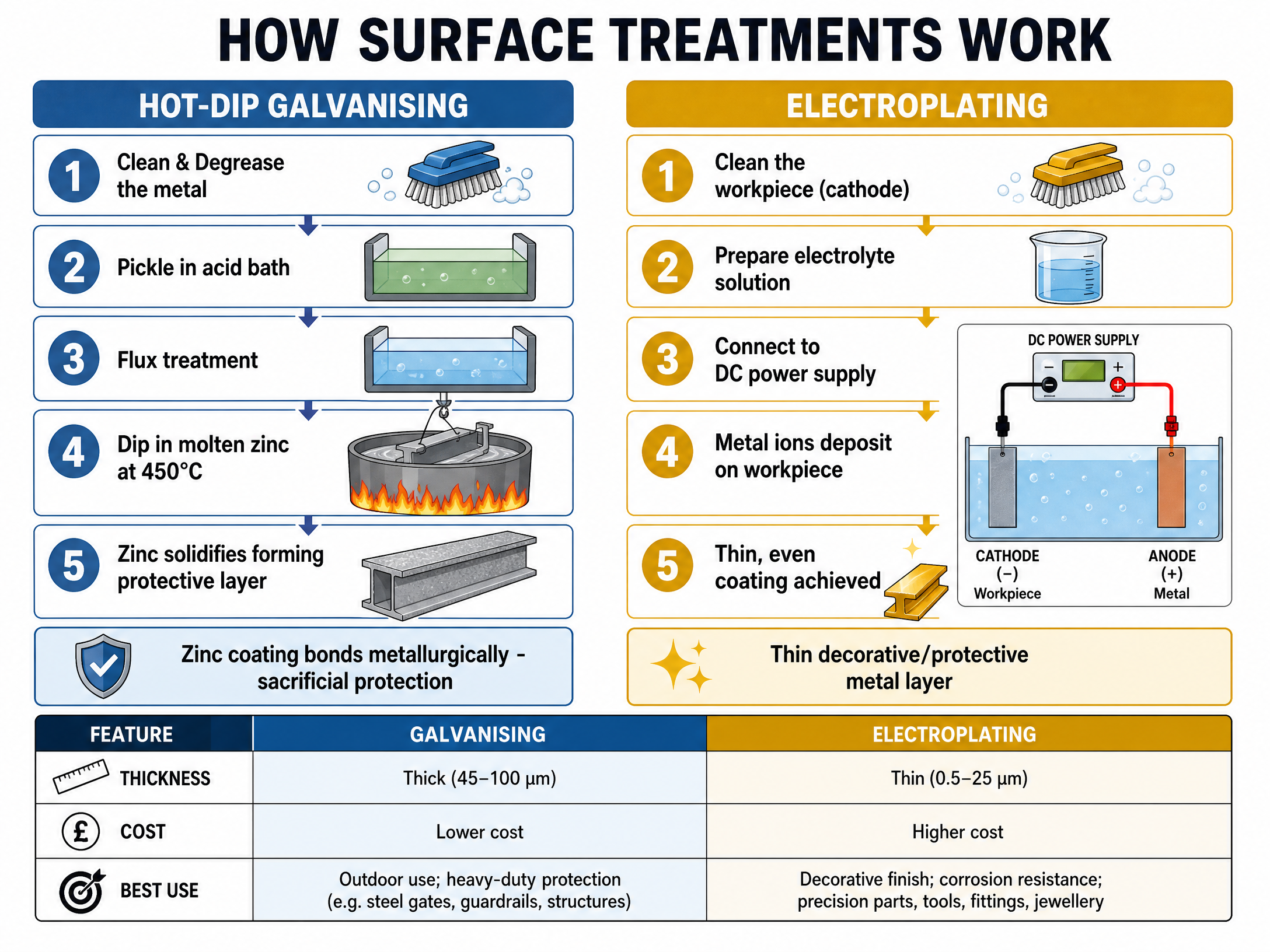 How Surface Treatments Work