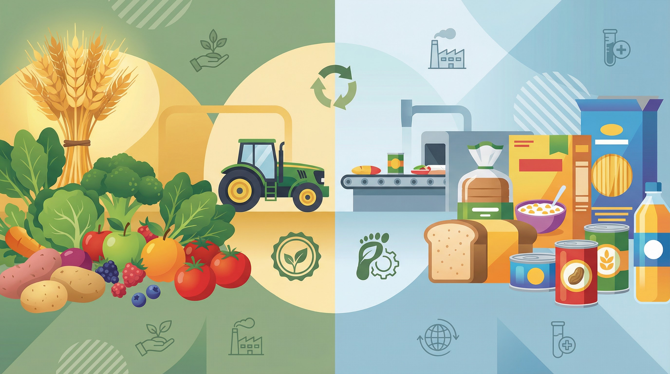 From Primary Production to Secondary Products