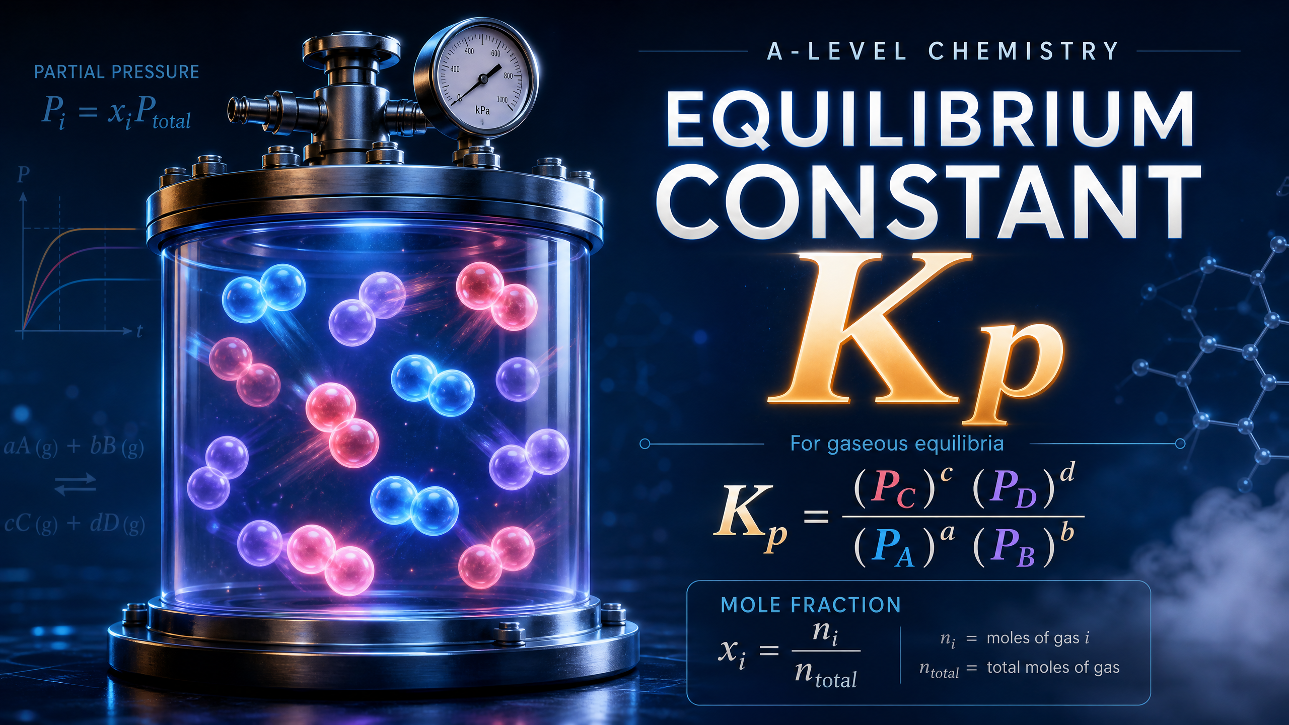 Header image for Equilibrium Constant Kp