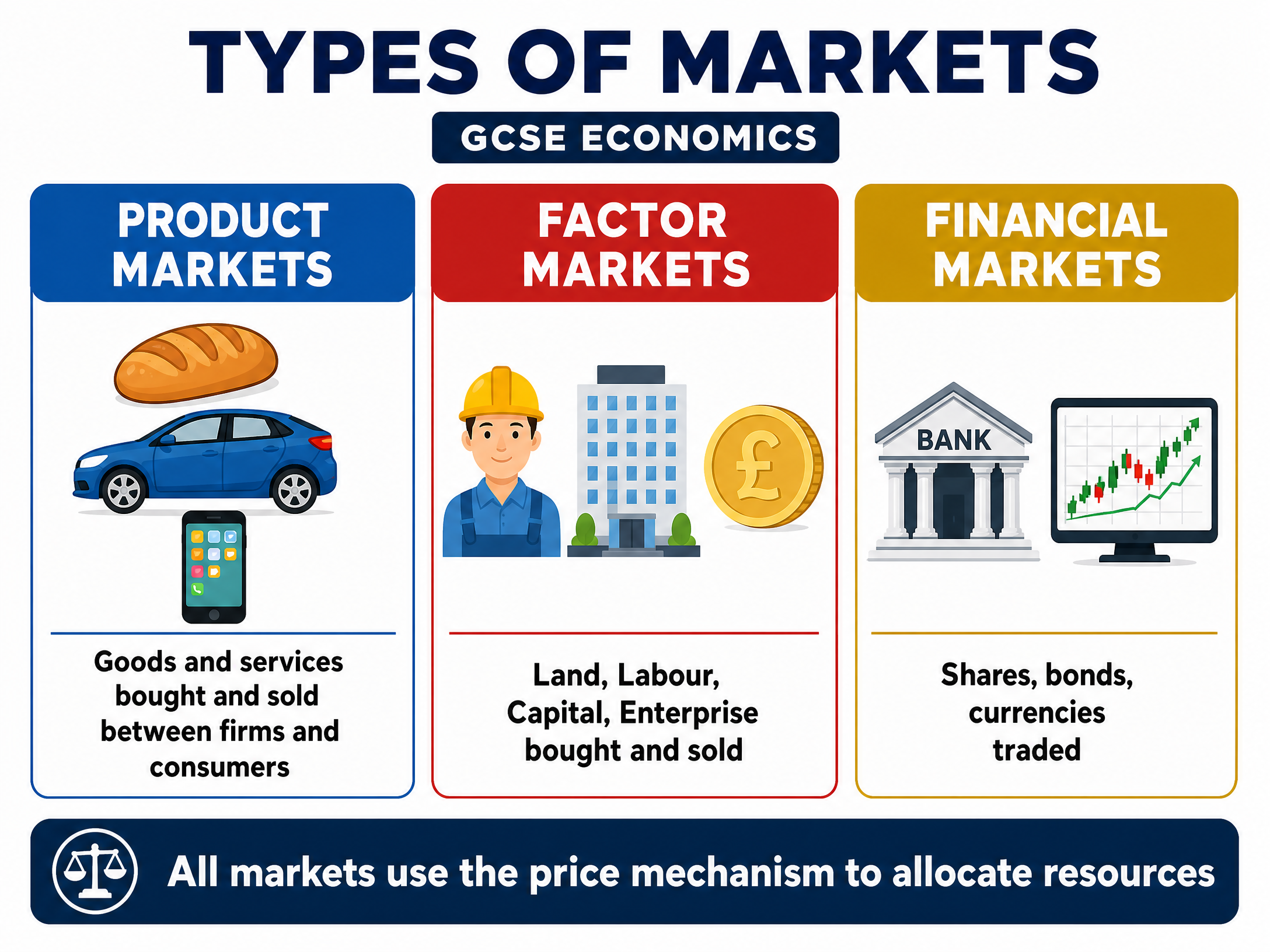 Types of Markets
