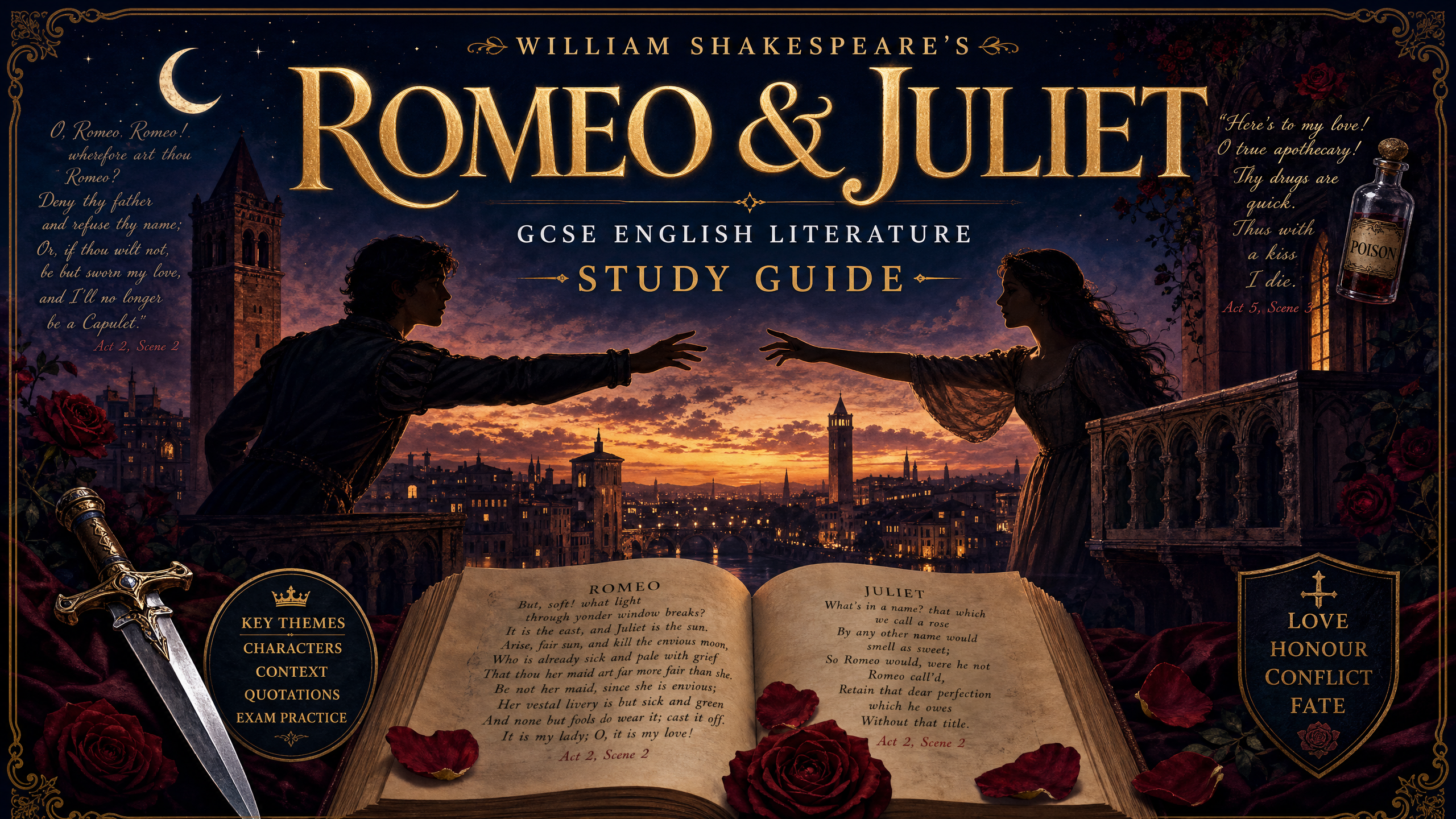 Header image for Romeo and Juliet Study Guide