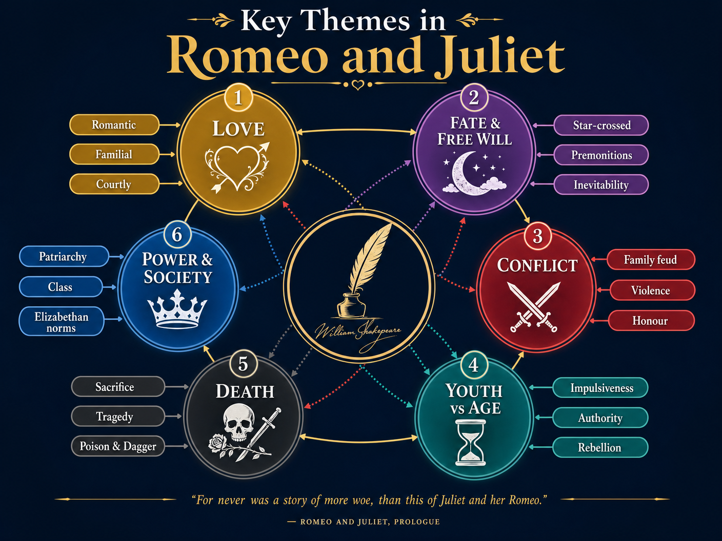 Key Themes in Romeo and Juliet