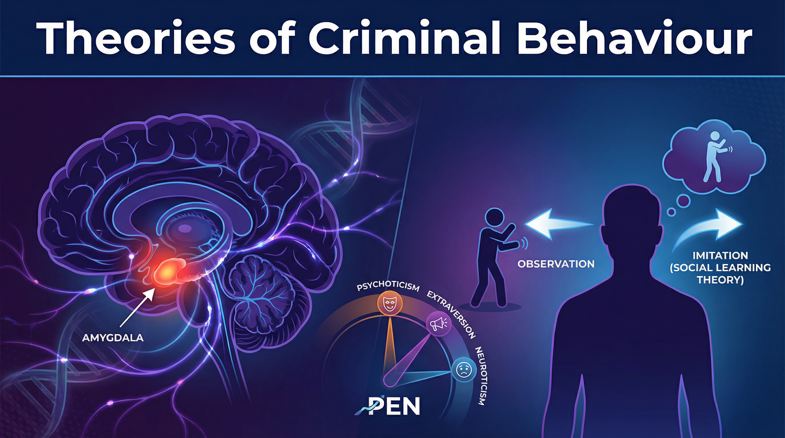 Header image for Theories of Criminal Behaviour
