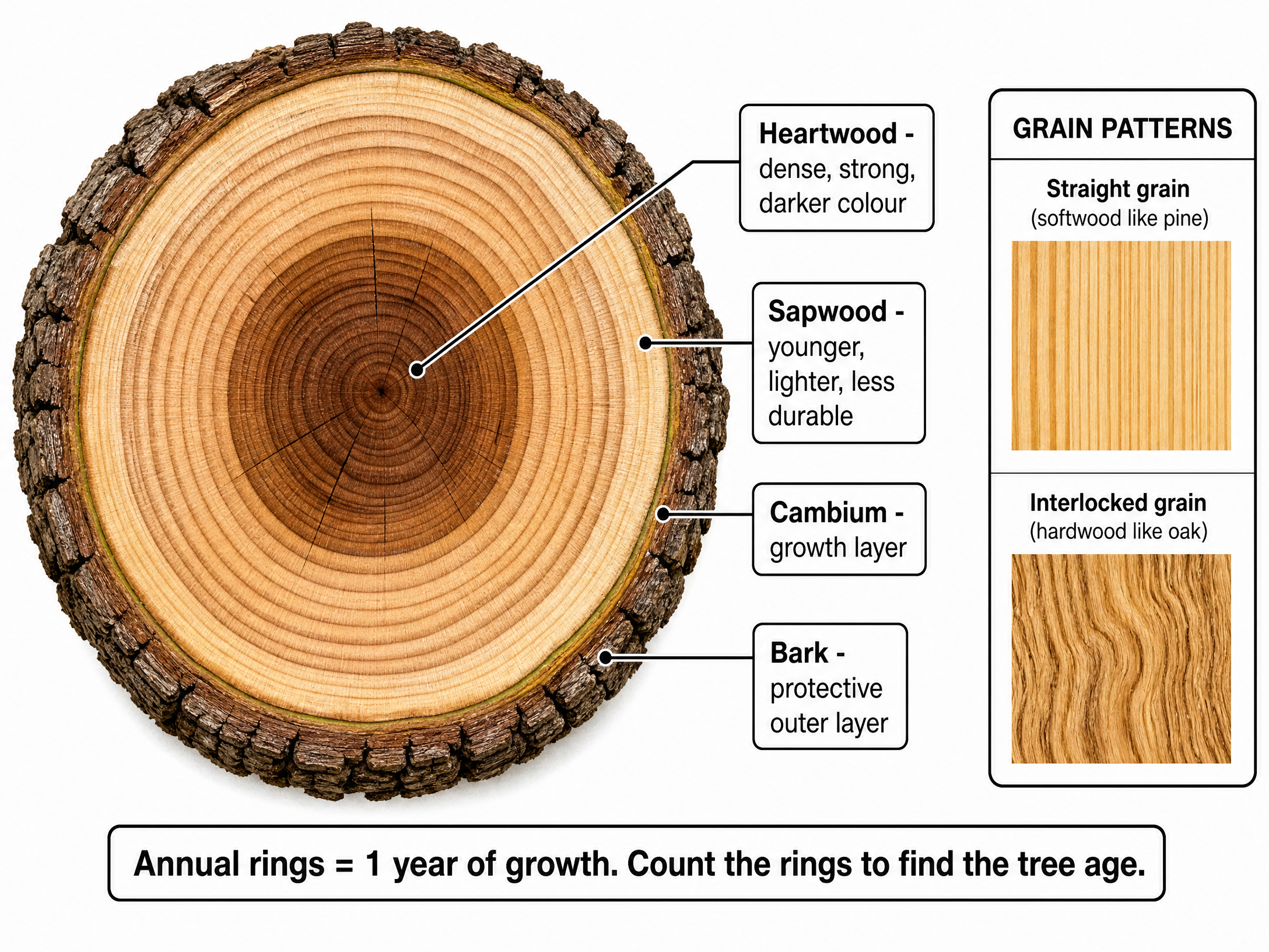 Internal Structure of Wood