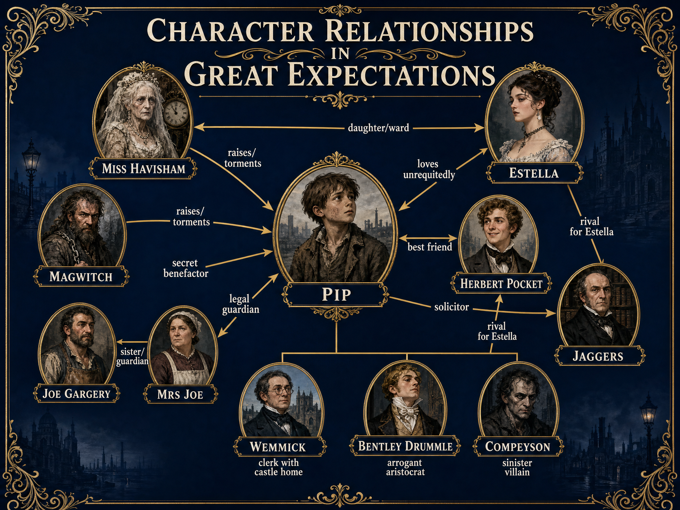 Character Relationships in Great Expectations