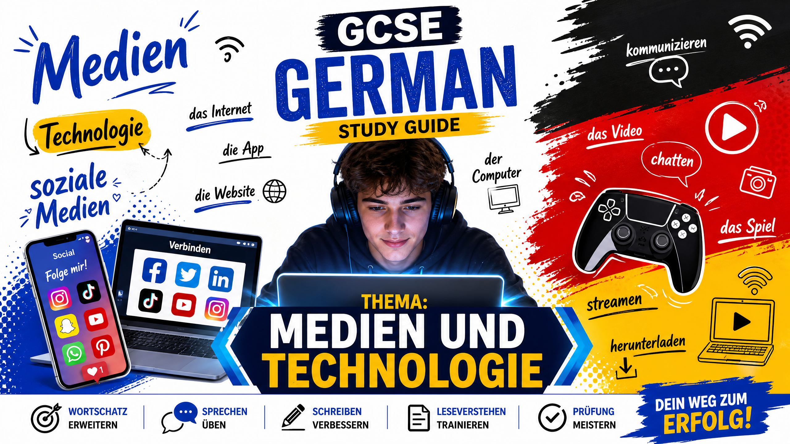 Header image for Thematic Context: Media and Technology