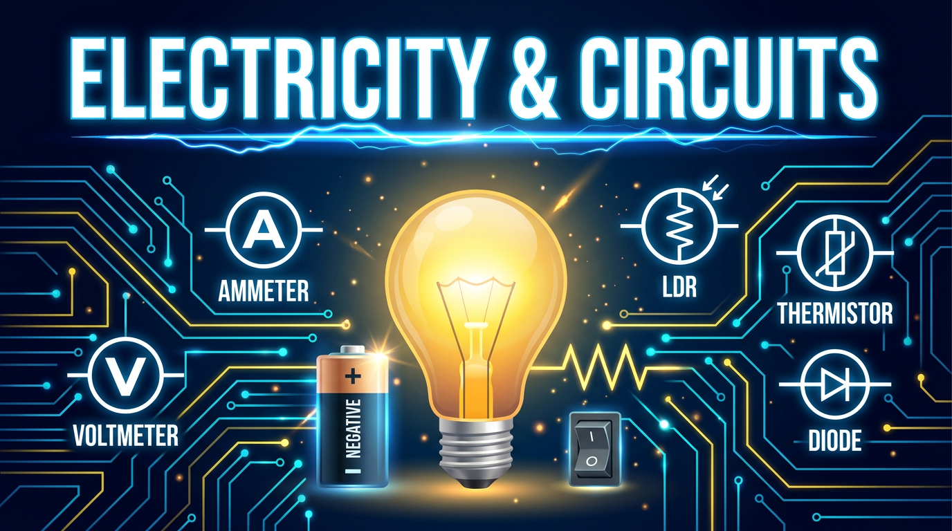 Header image for Electricity and Circuits